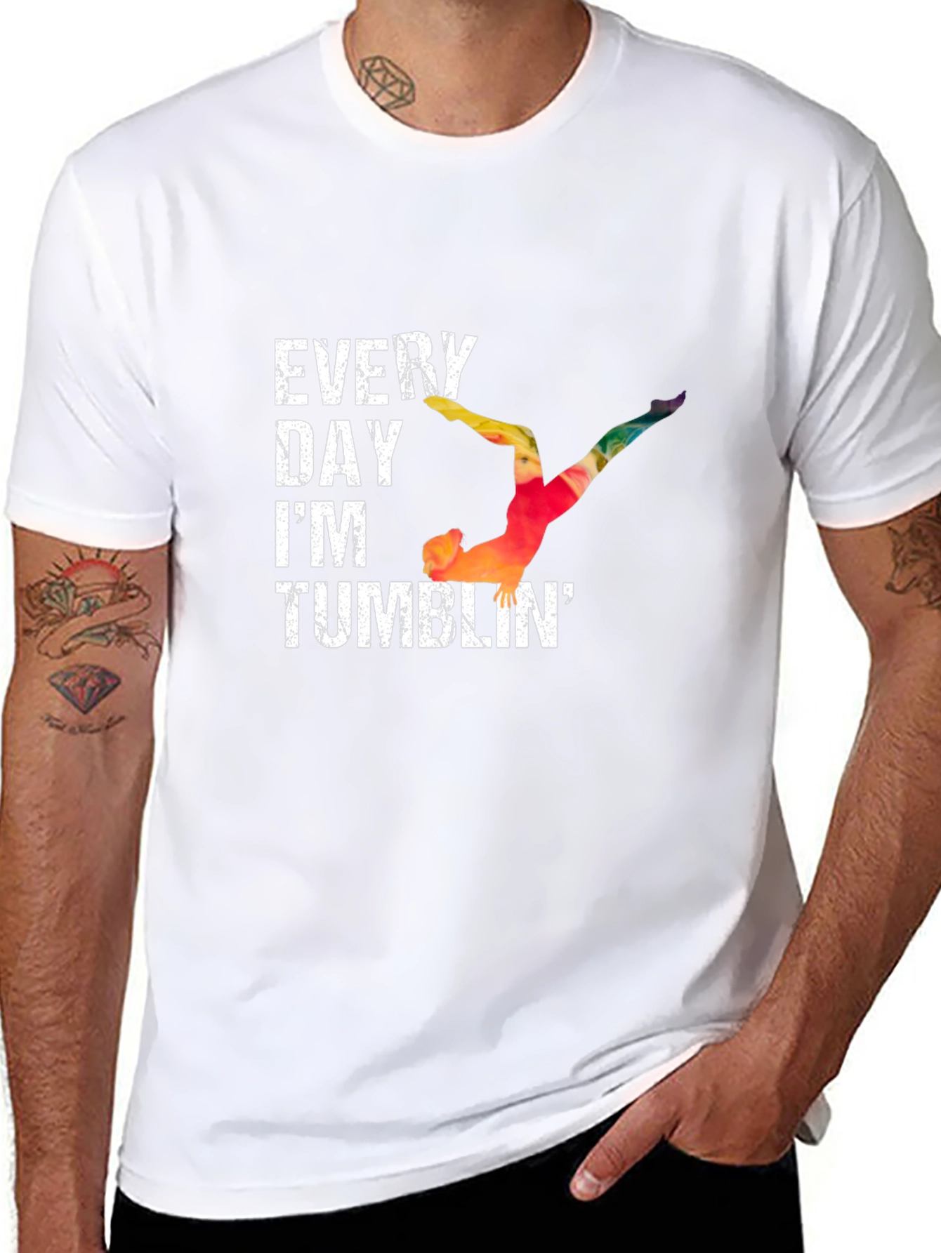 Every Day Im Tumblin Gymnastics T-Shirt