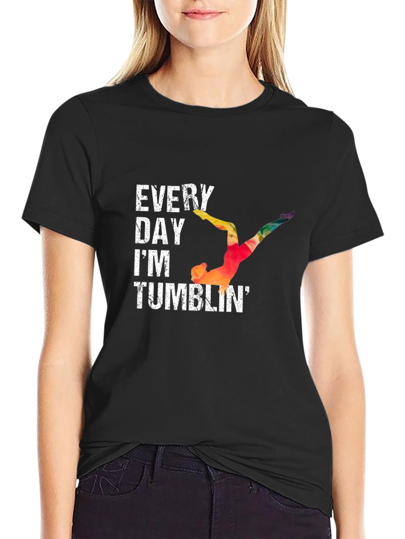 Every Day Im Tumblin Gymnastics T-Shirt