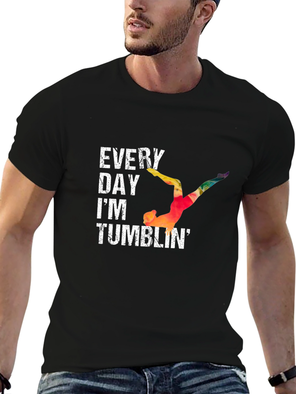 Every Day Im Tumblin Gymnastics T-Shirt