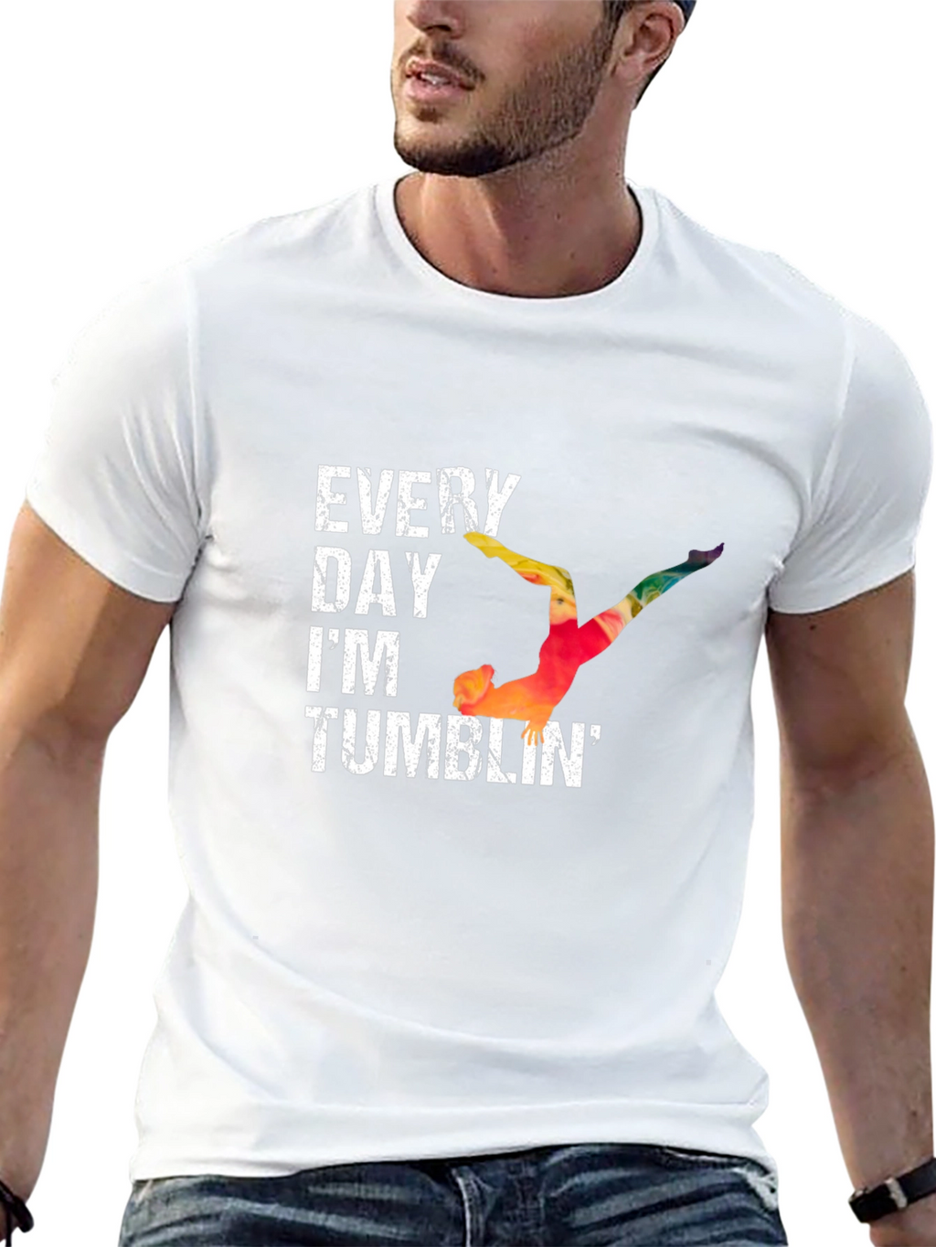 Every Day Im Tumblin Gymnastics T-Shirt