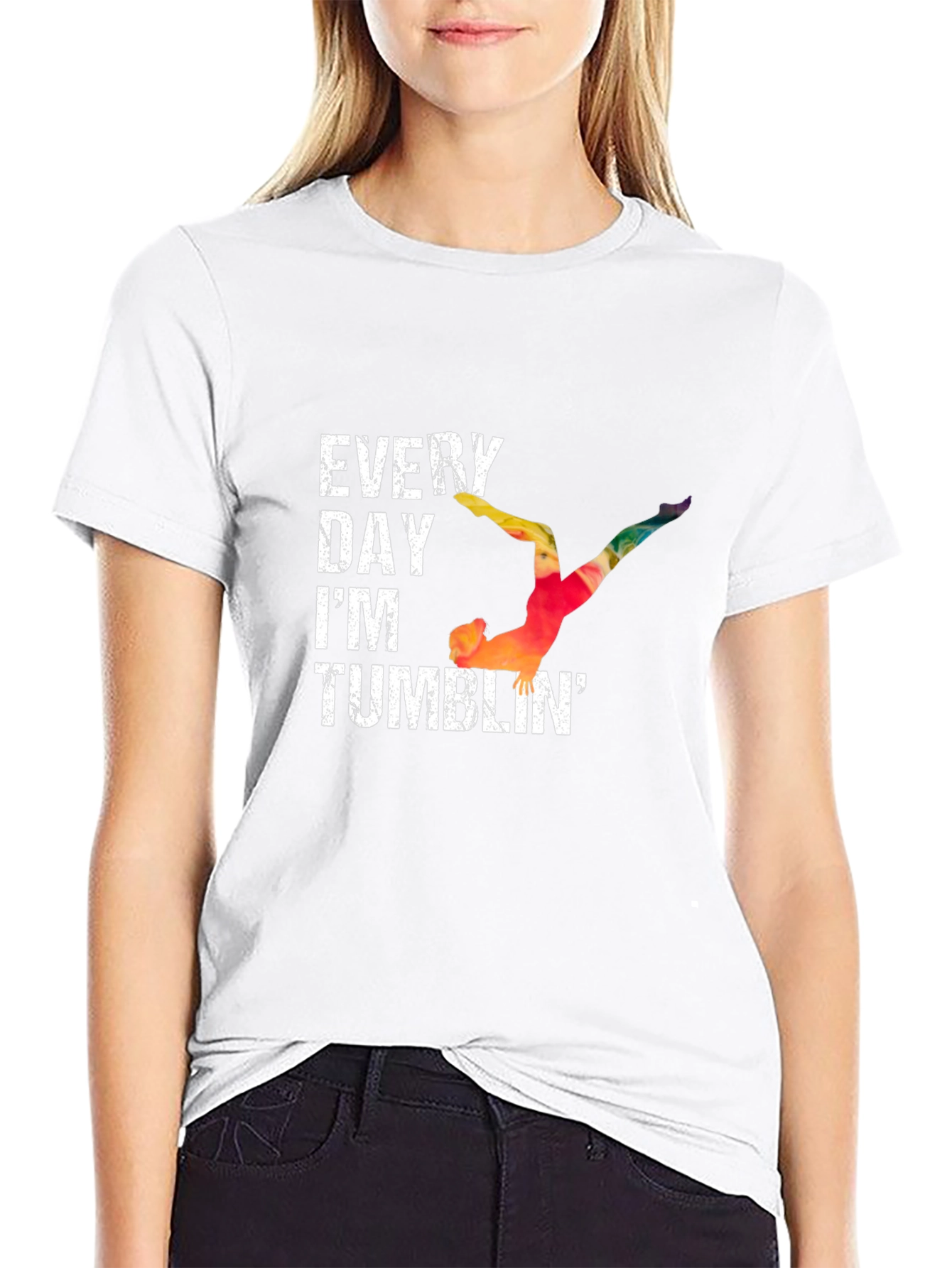 Every Day Im Tumblin Gymnastics T-Shirt