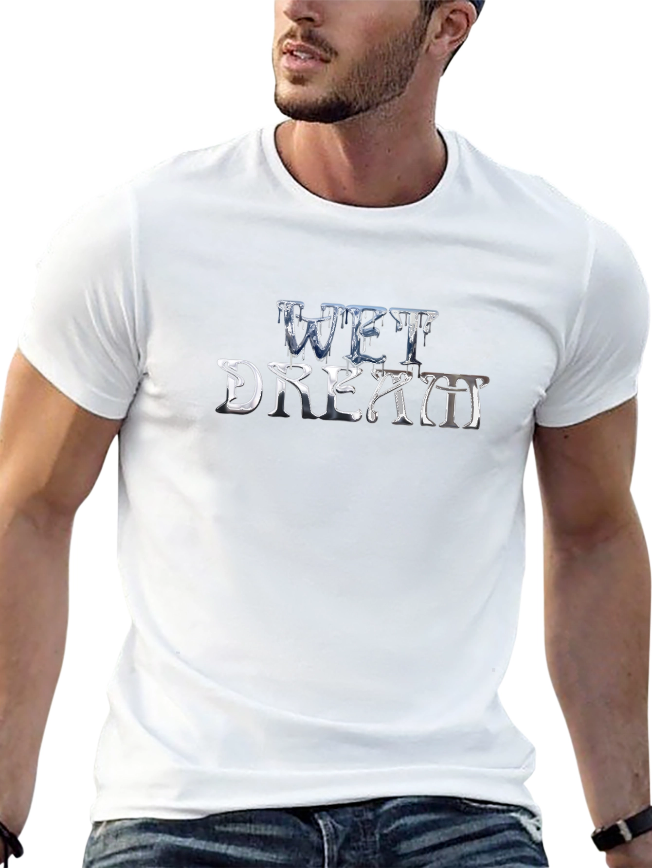 Wet Dream Graphic Tee - Black