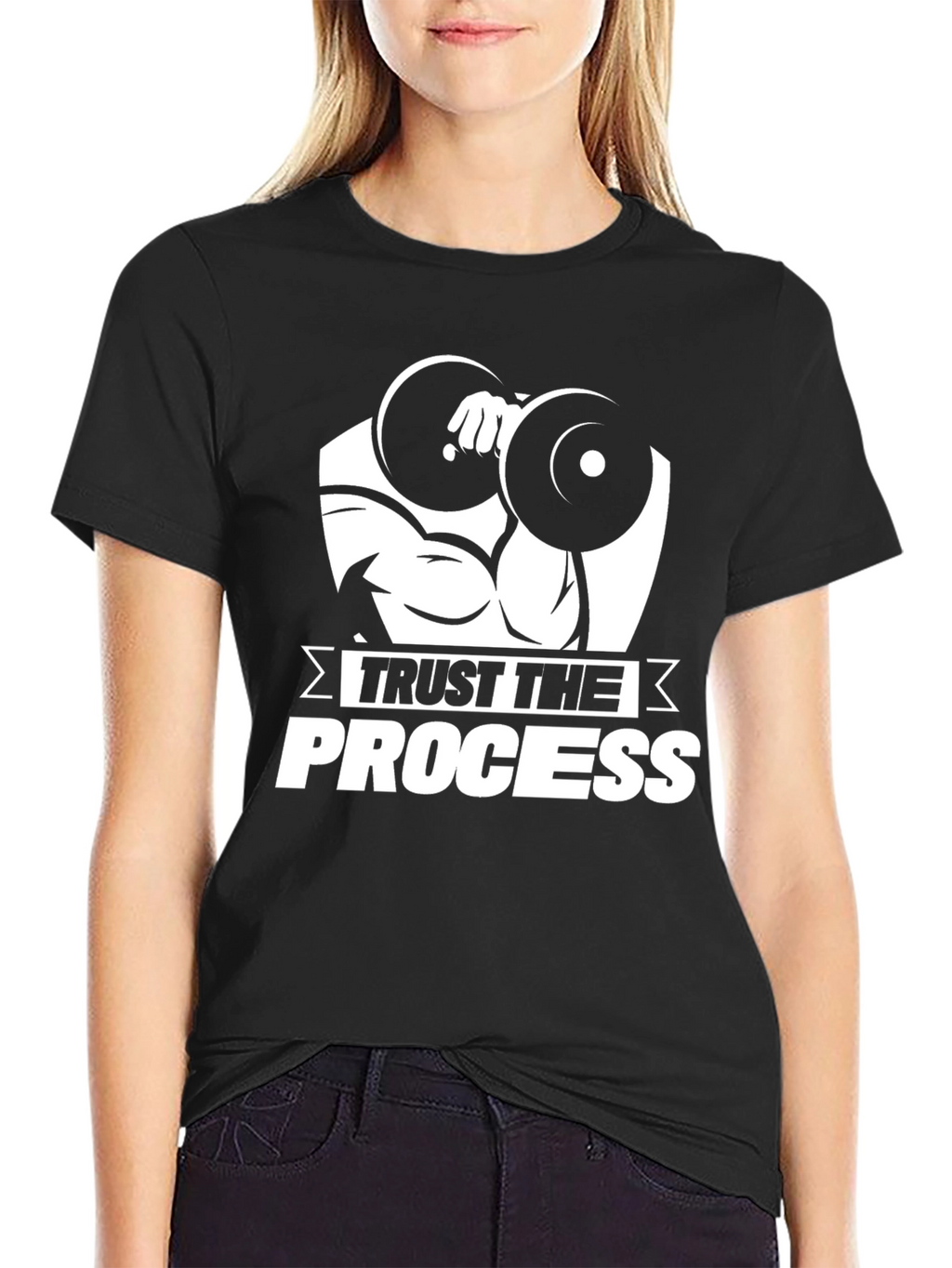 Trust the Process T-Shirt - Black