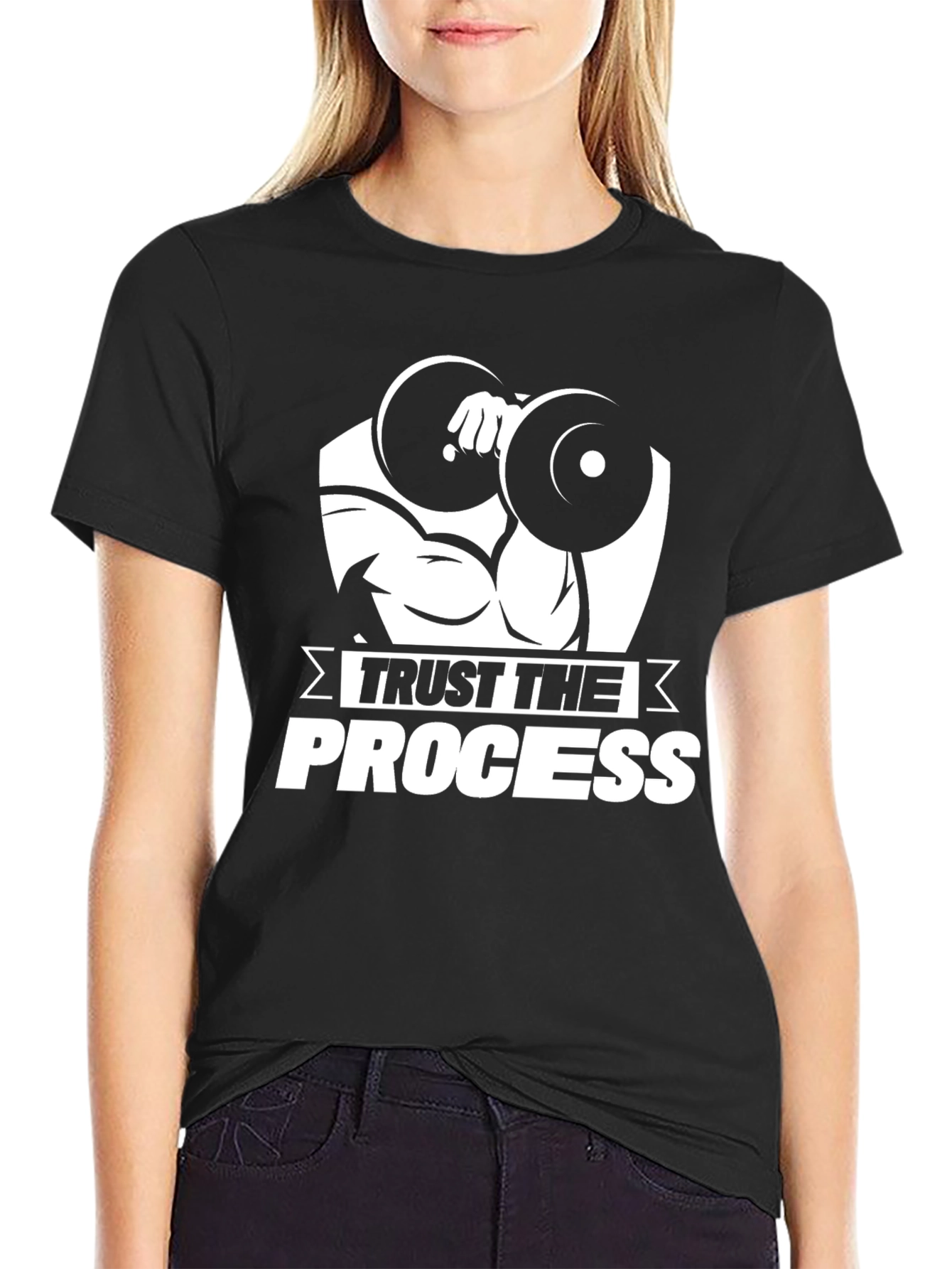 Trust the Process T-Shirt - Black