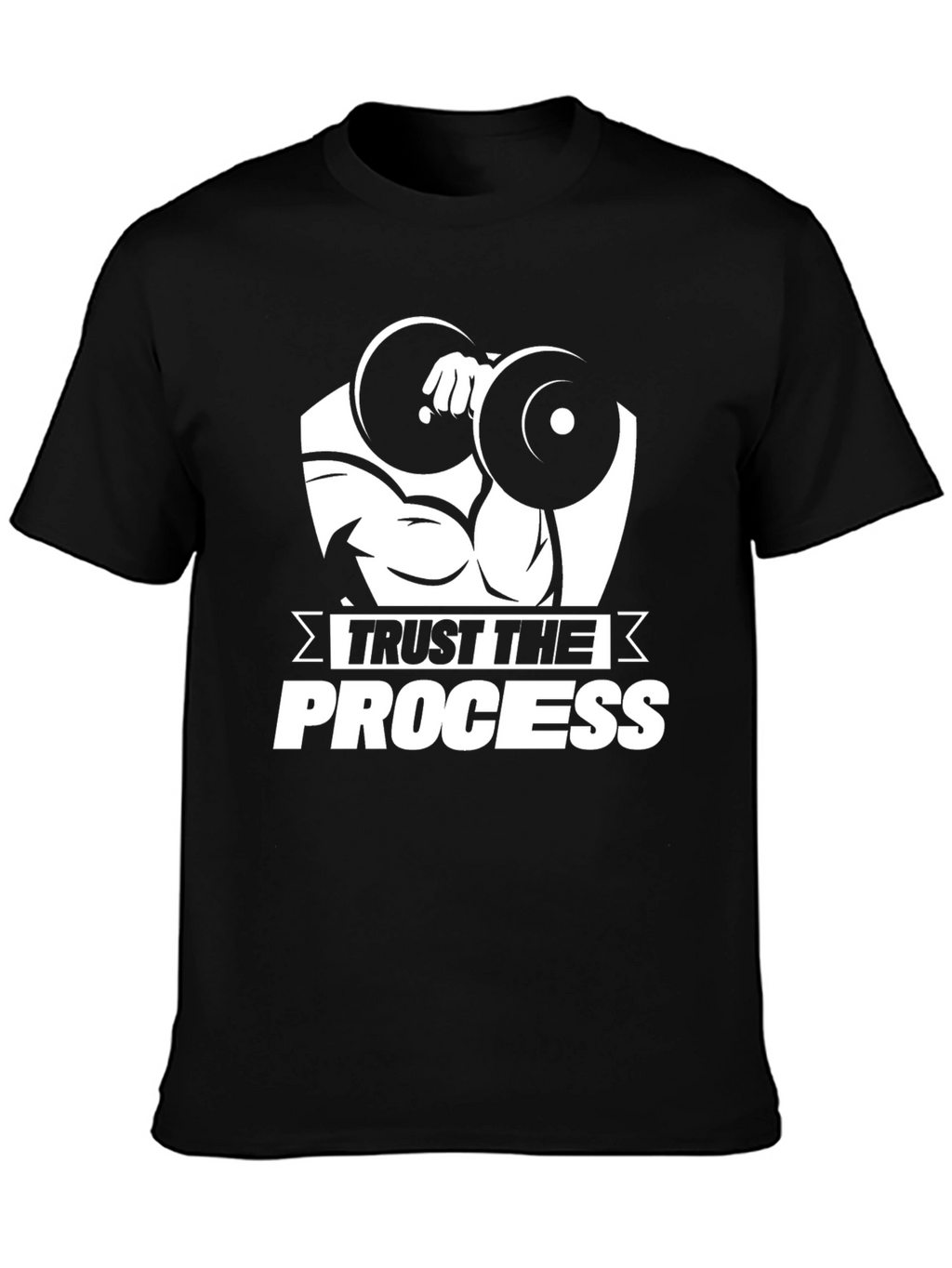 Trust the Process T-Shirt - Black