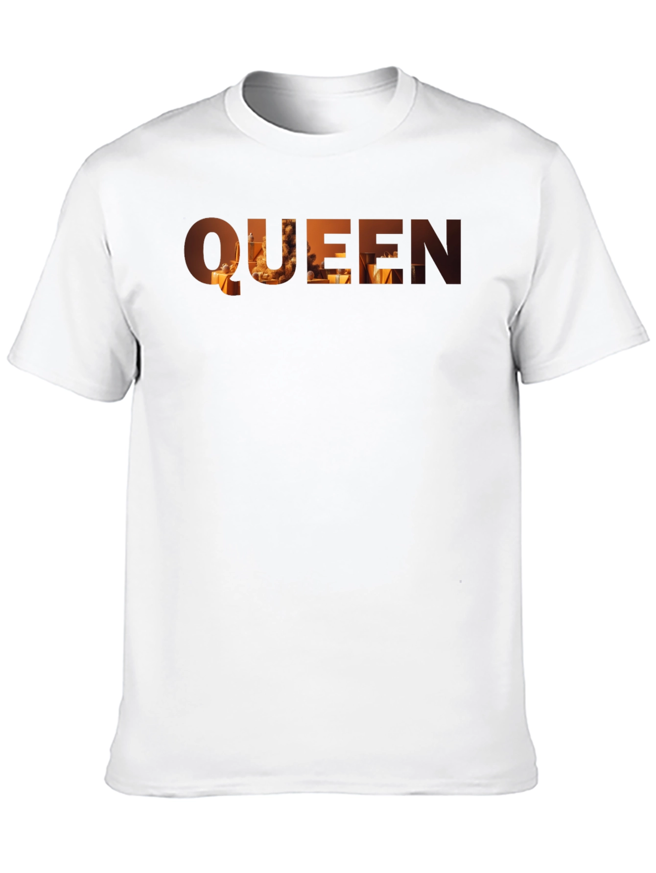 Queen Graphic Print Black T-Shirt