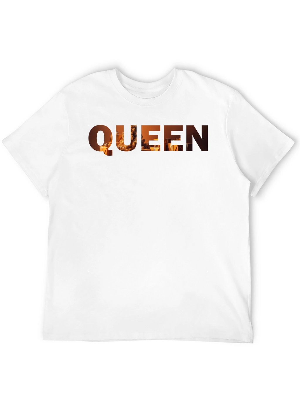 Queen Graphic Print Black T-Shirt