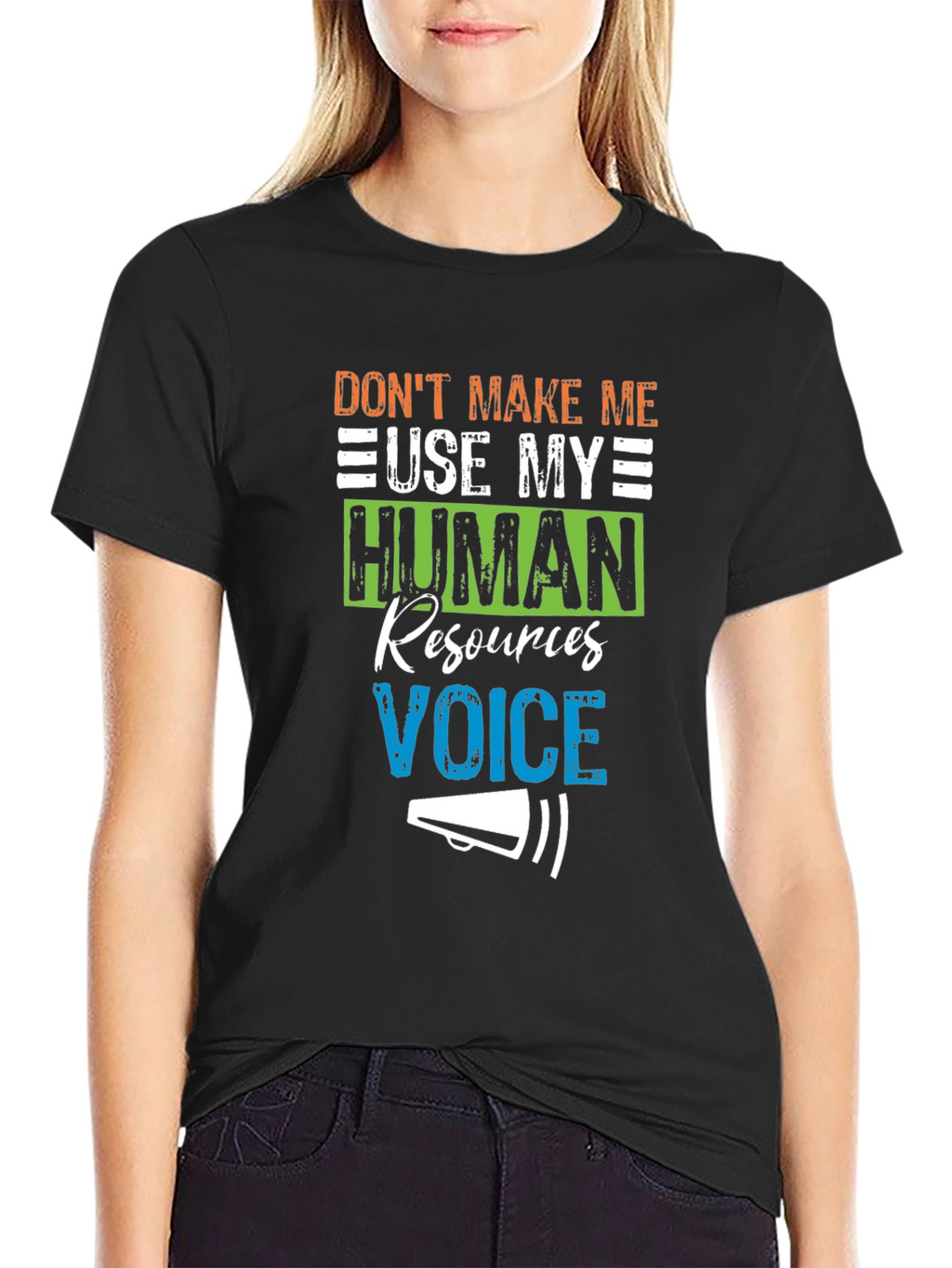 HR Voice T-Shirt - Funny Human Resources Tee