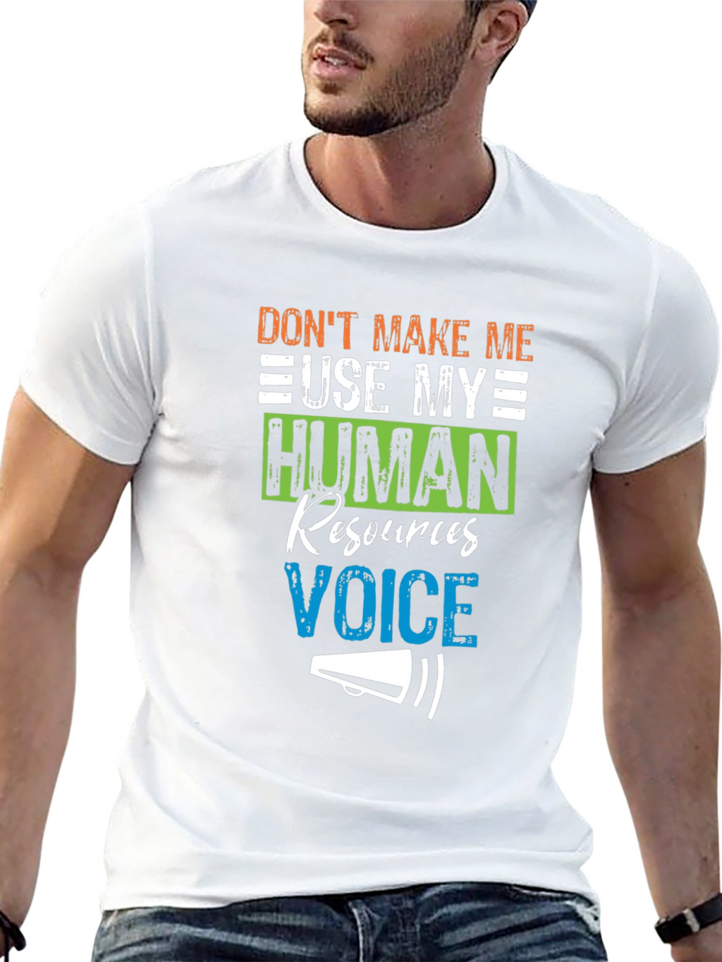 HR Voice T-Shirt - Funny Human Resources Tee