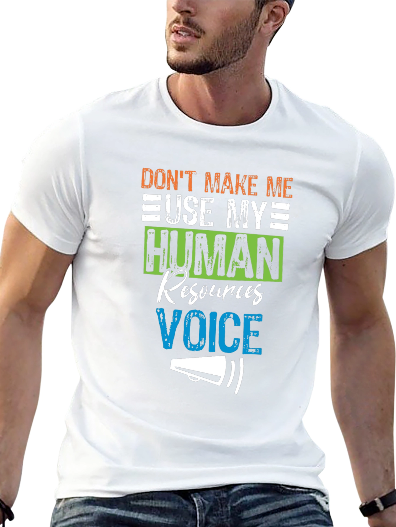 HR Voice T-Shirt - Funny Human Resources Tee