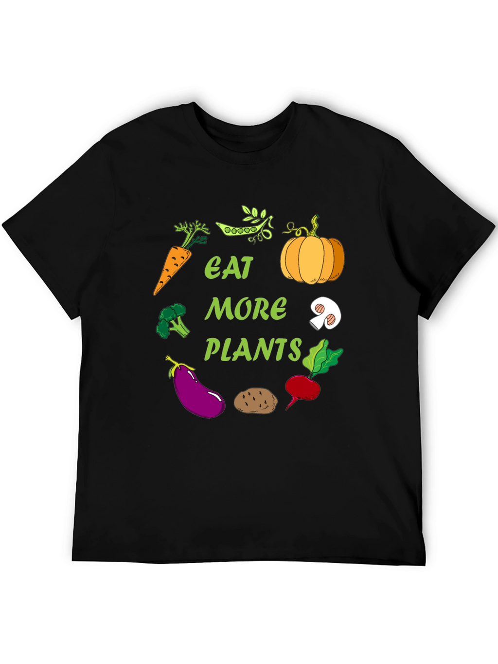 Eat More Plants Graphic T-Shirt
