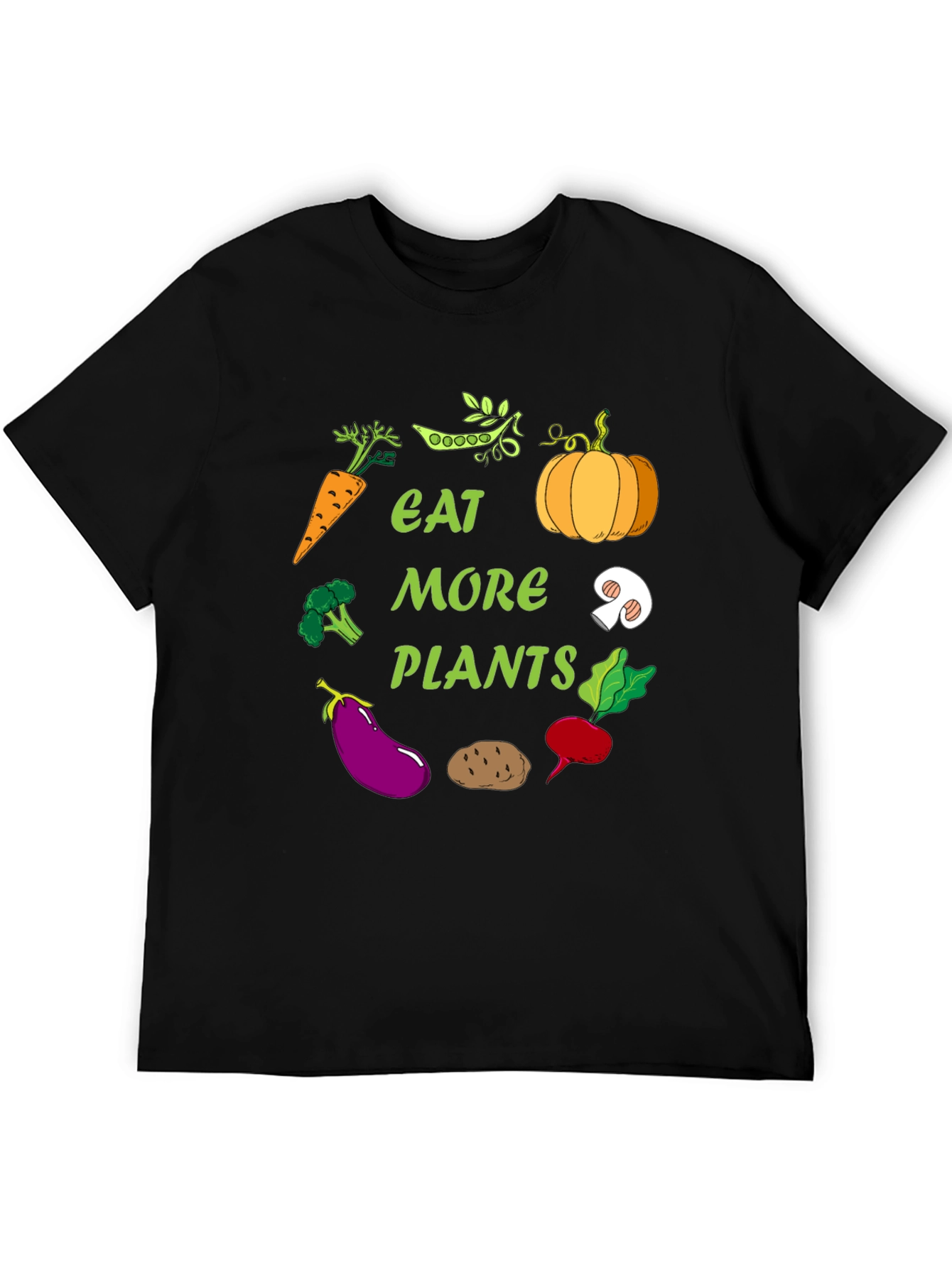 Eat More Plants Graphic T-Shirt