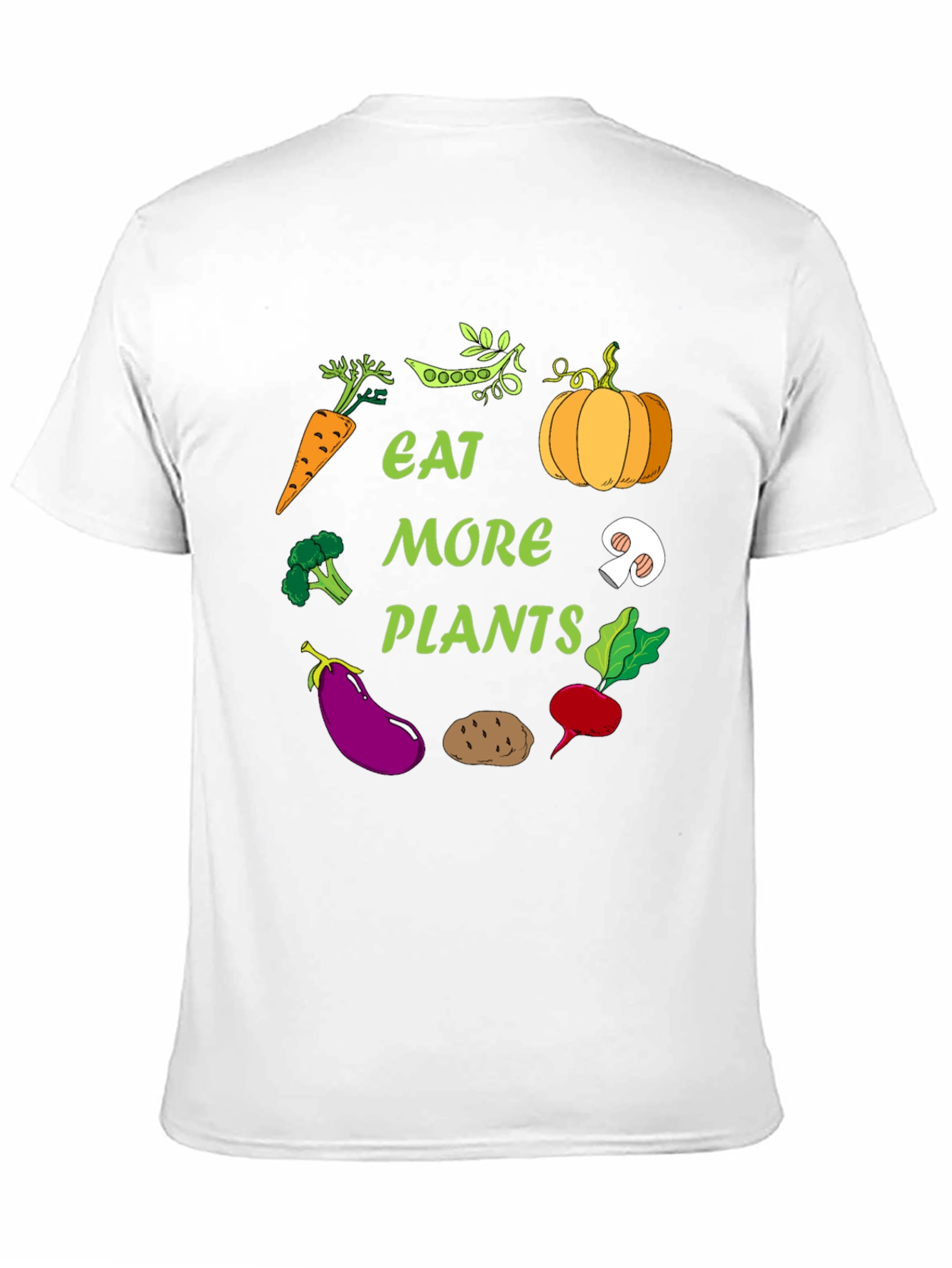 Eat More Plants Graphic T-Shirt