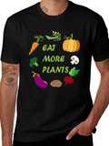 Eat More Plants Graphic T-Shirt