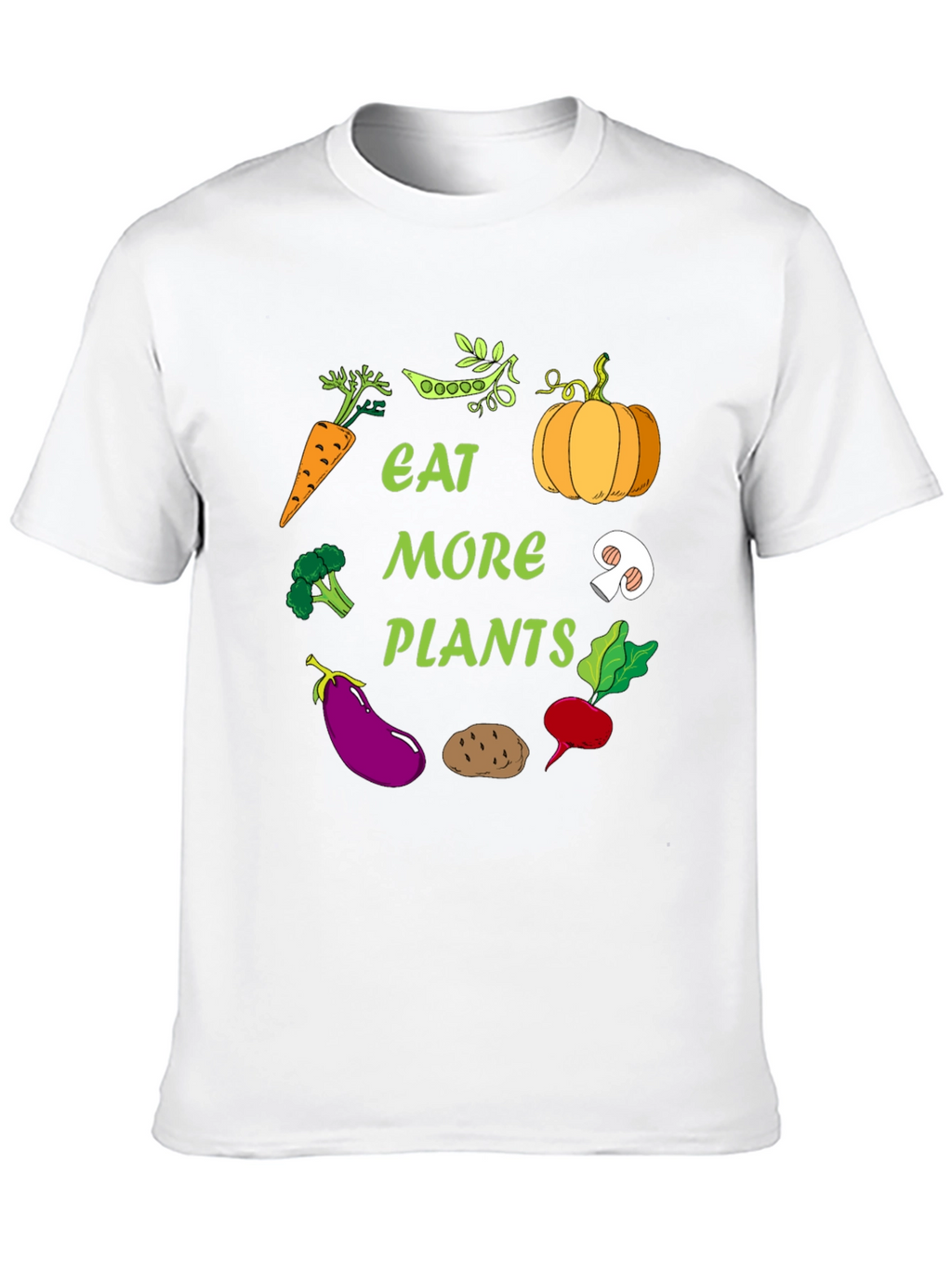 Eat More Plants Graphic T-Shirt