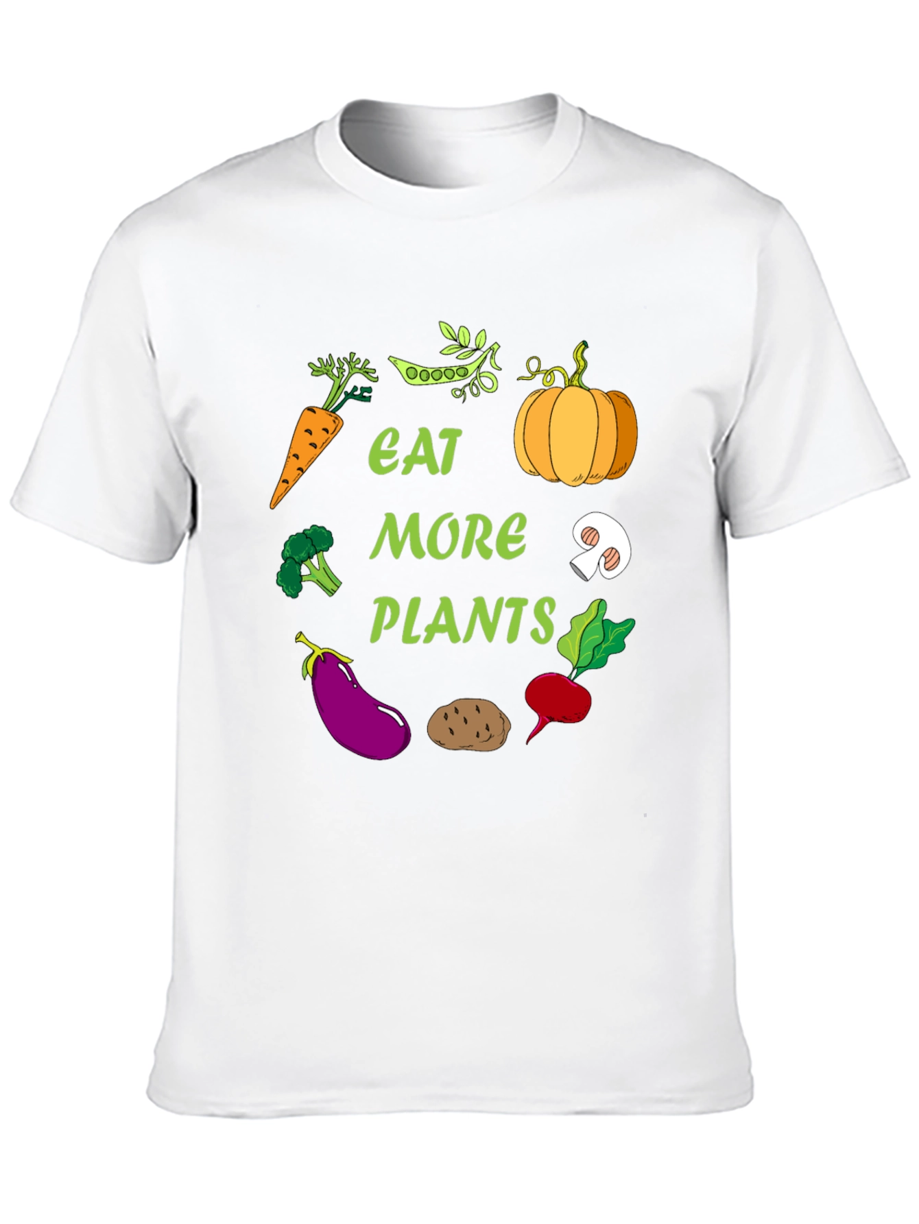 Eat More Plants Graphic T-Shirt
