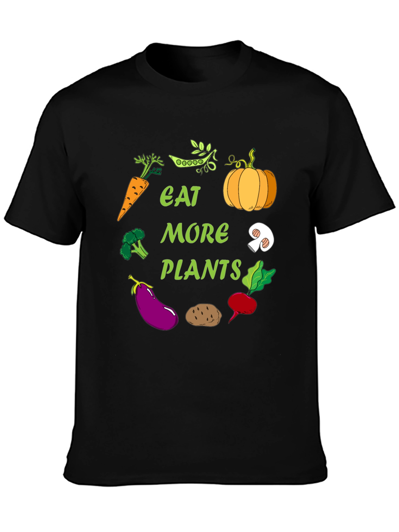 Eat More Plants Graphic T-Shirt