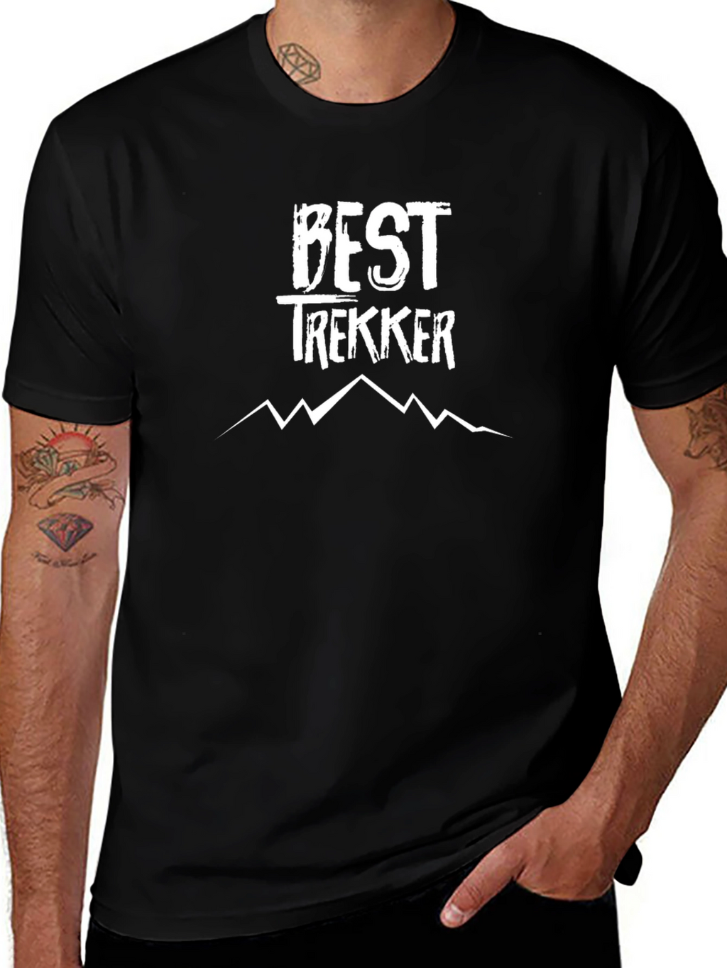 Best Trekker Graphic T-Shirt