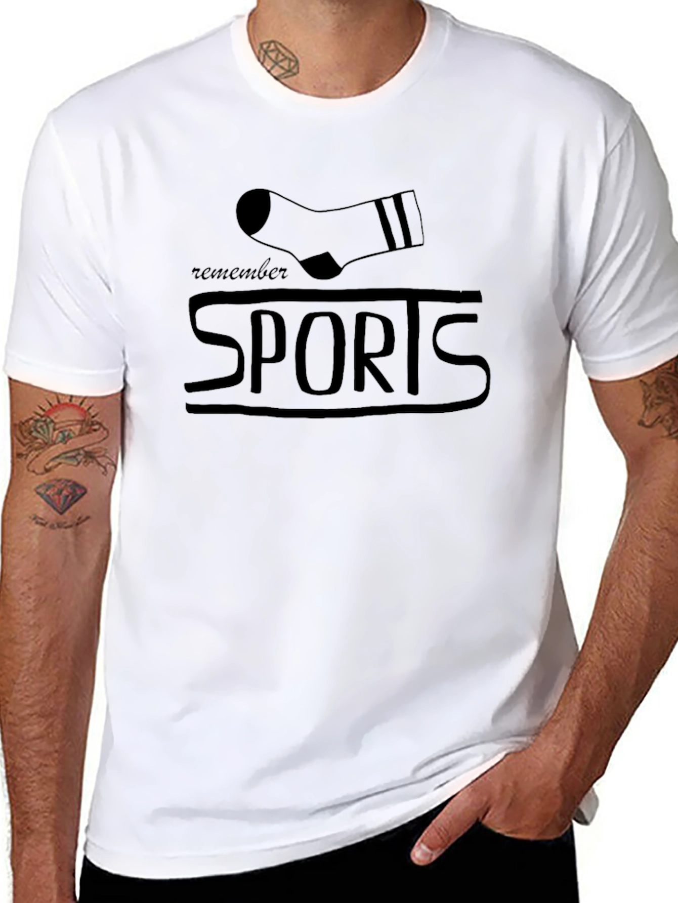 Remember Sports Graphic T-Shirt