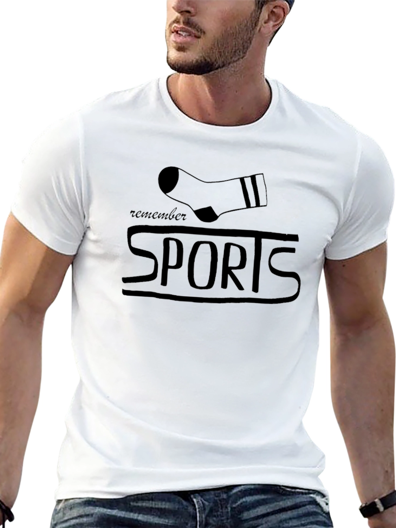 Remember Sports Graphic T-Shirt
