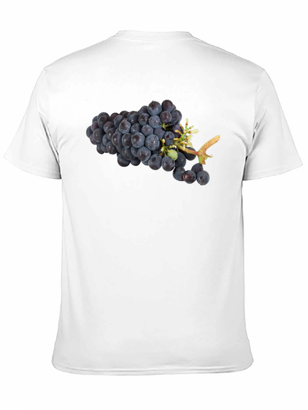 Grapes Graphic Black T-Shirt