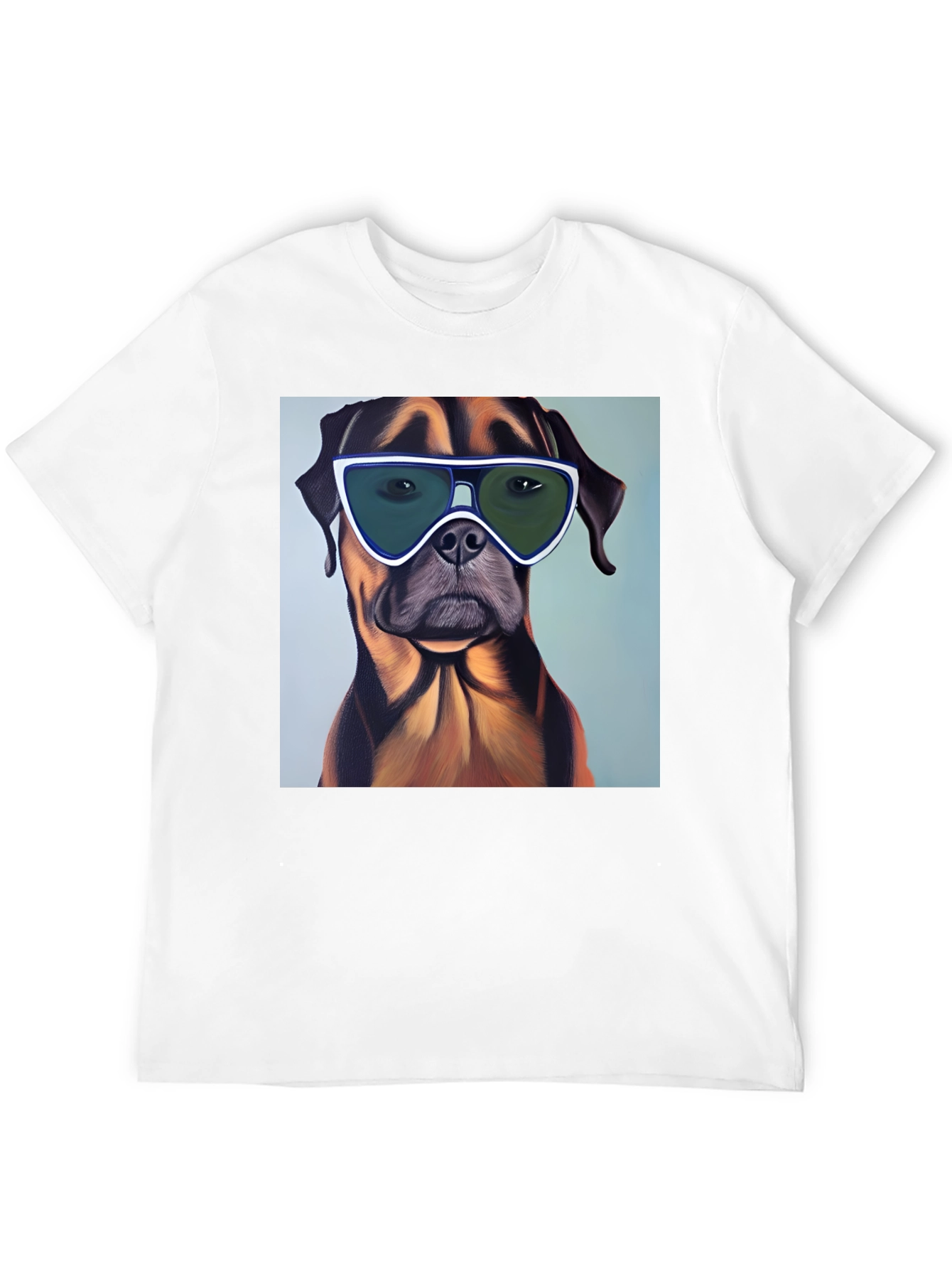 Cool Dog Graphic T-Shirt - Black