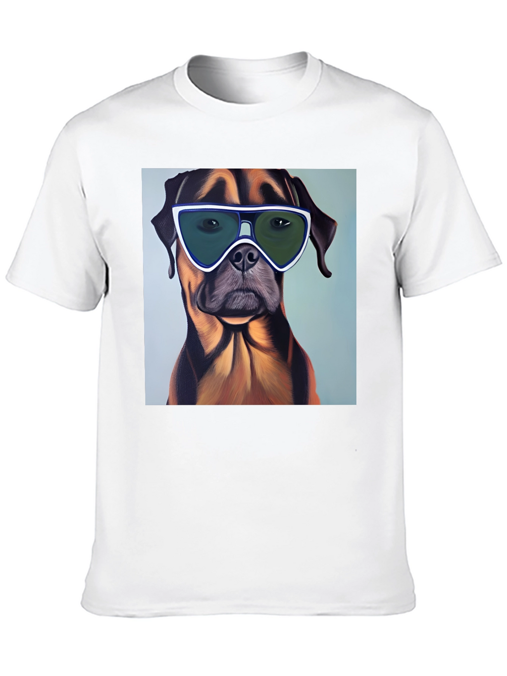 Cool Dog Graphic T-Shirt - Black