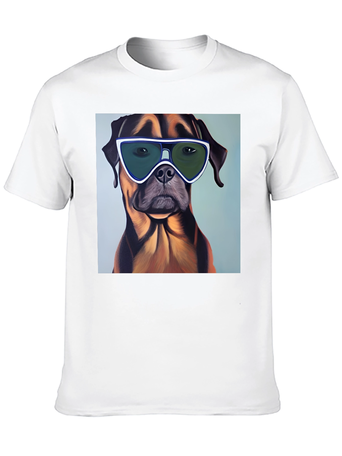 Cool Dog Graphic T-Shirt - Black