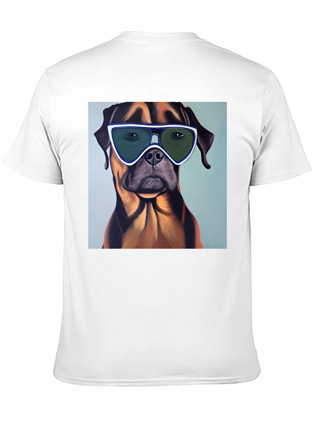 Cool Dog Graphic T-Shirt - Black