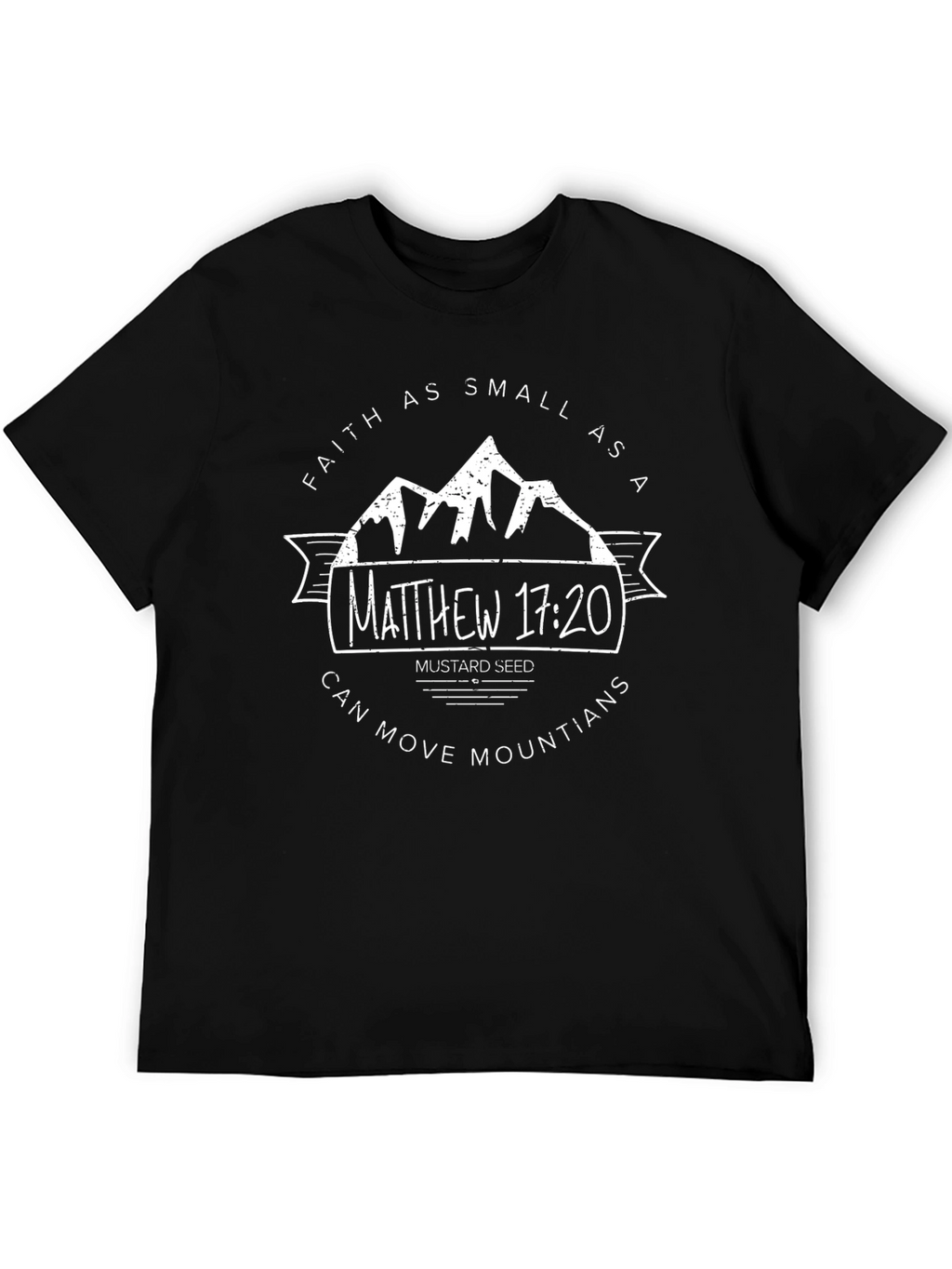 Faith Can Move Mountains Graphic T-Shirt