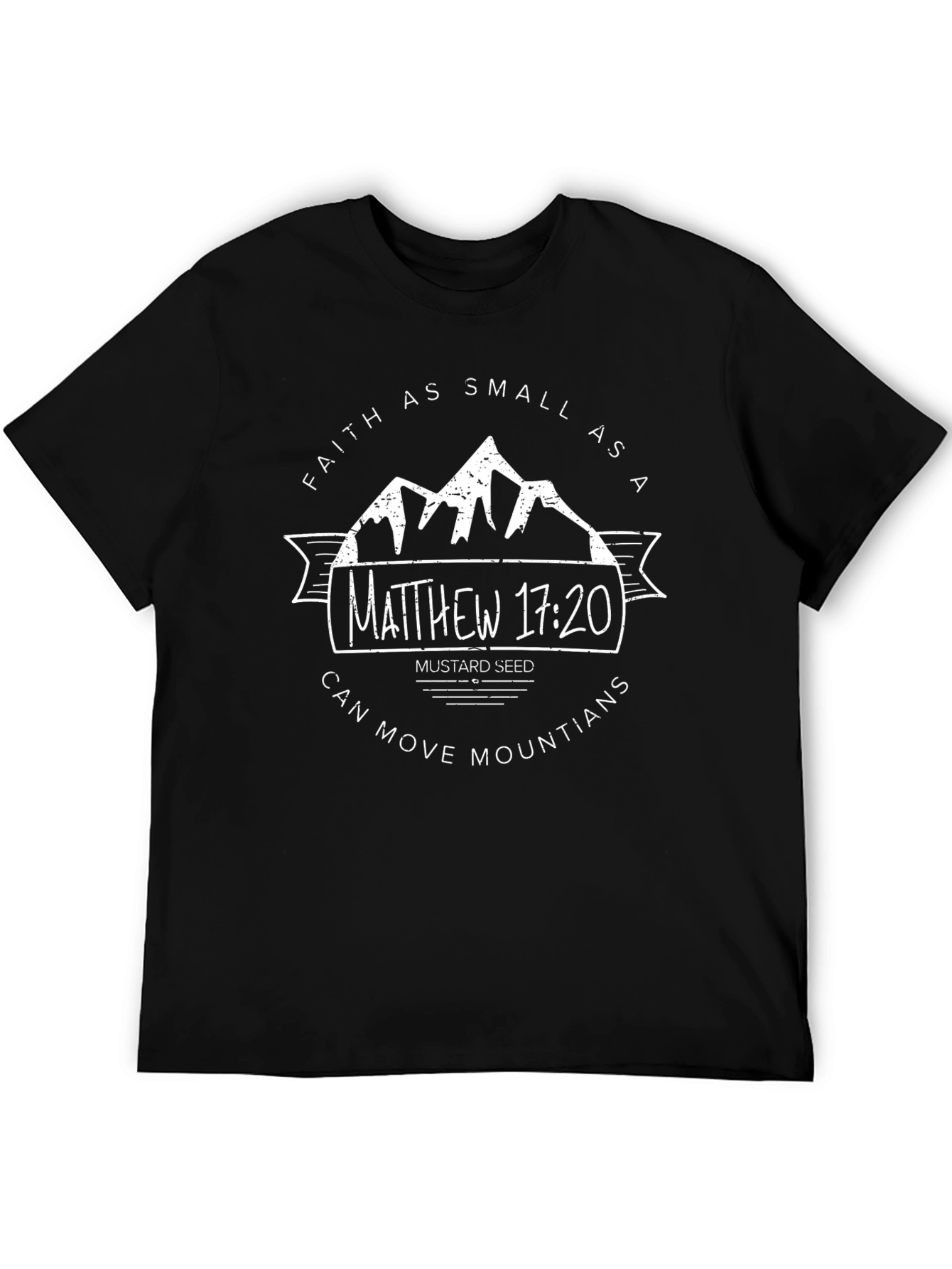Faith Can Move Mountains Graphic T-Shirt