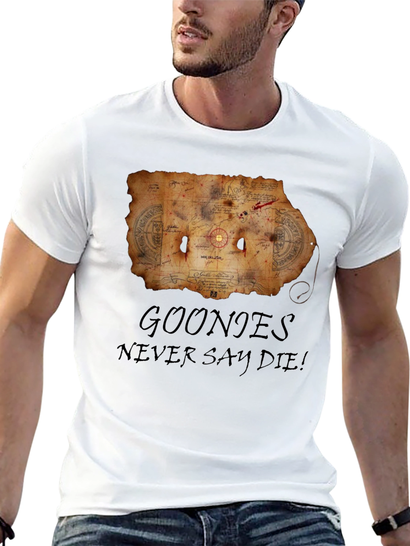 Goonies Never Say Die Black T-Shirt