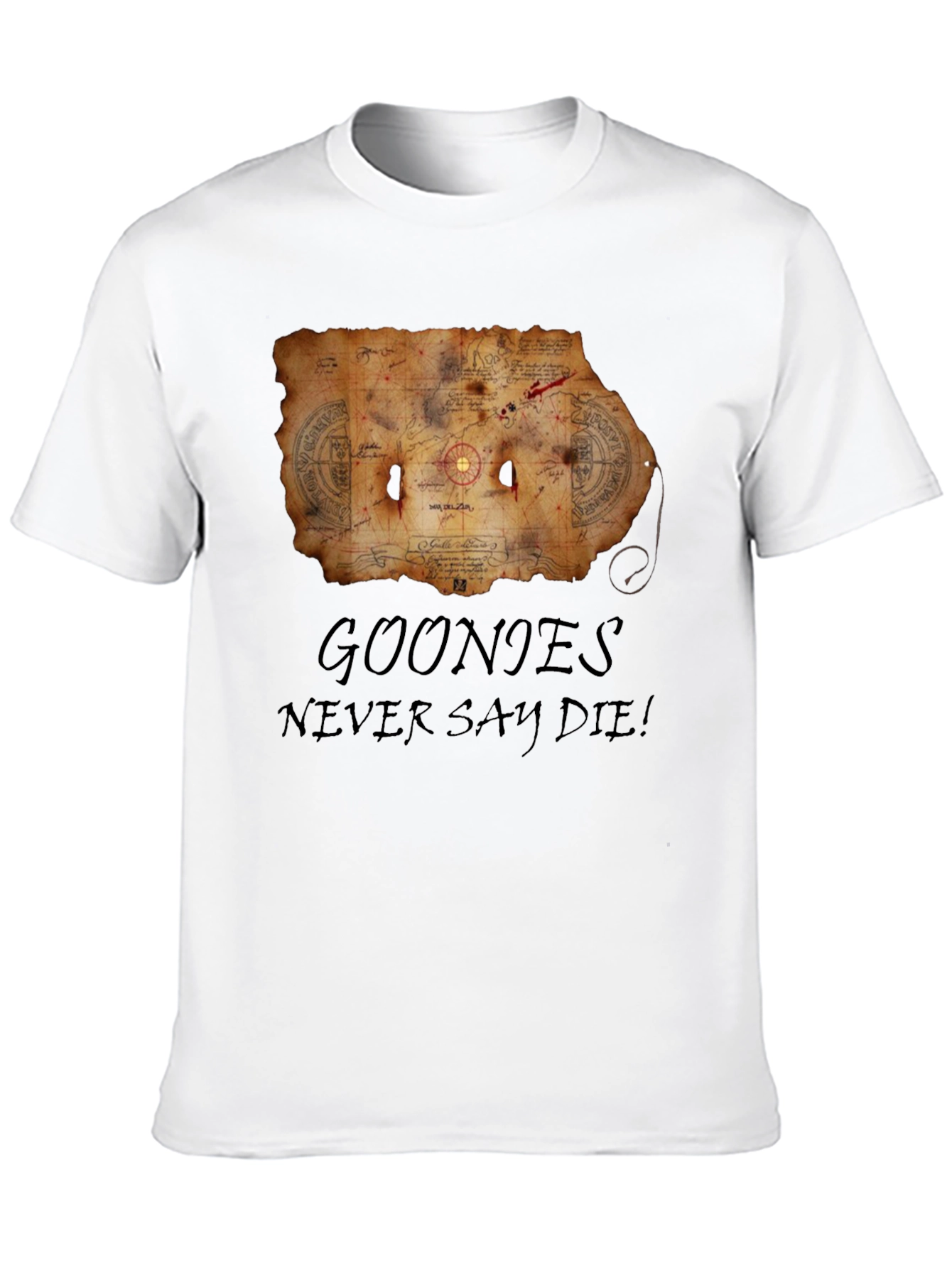 Goonies Never Say Die Black T-Shirt