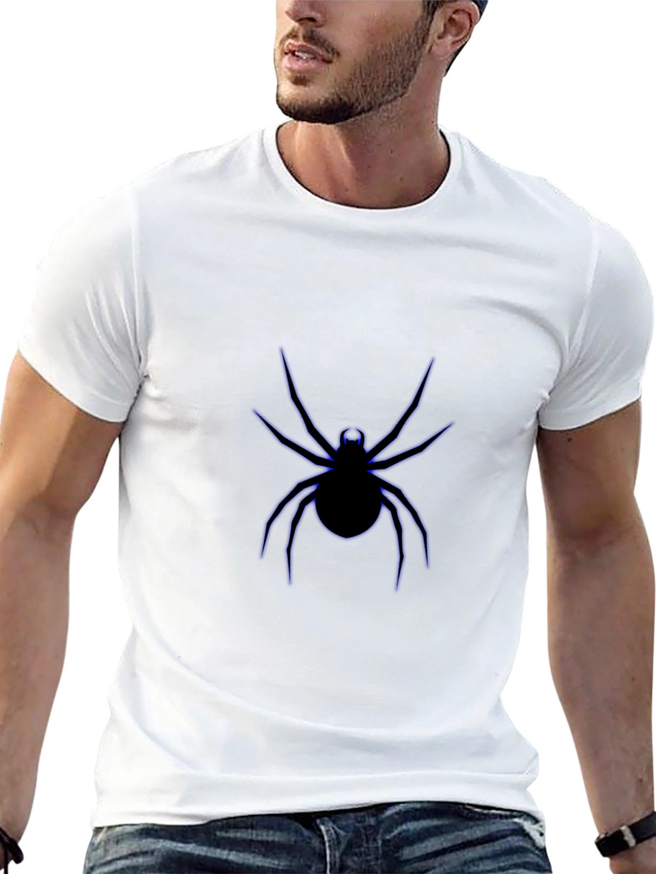 Spider Graphic Black T-Shirt