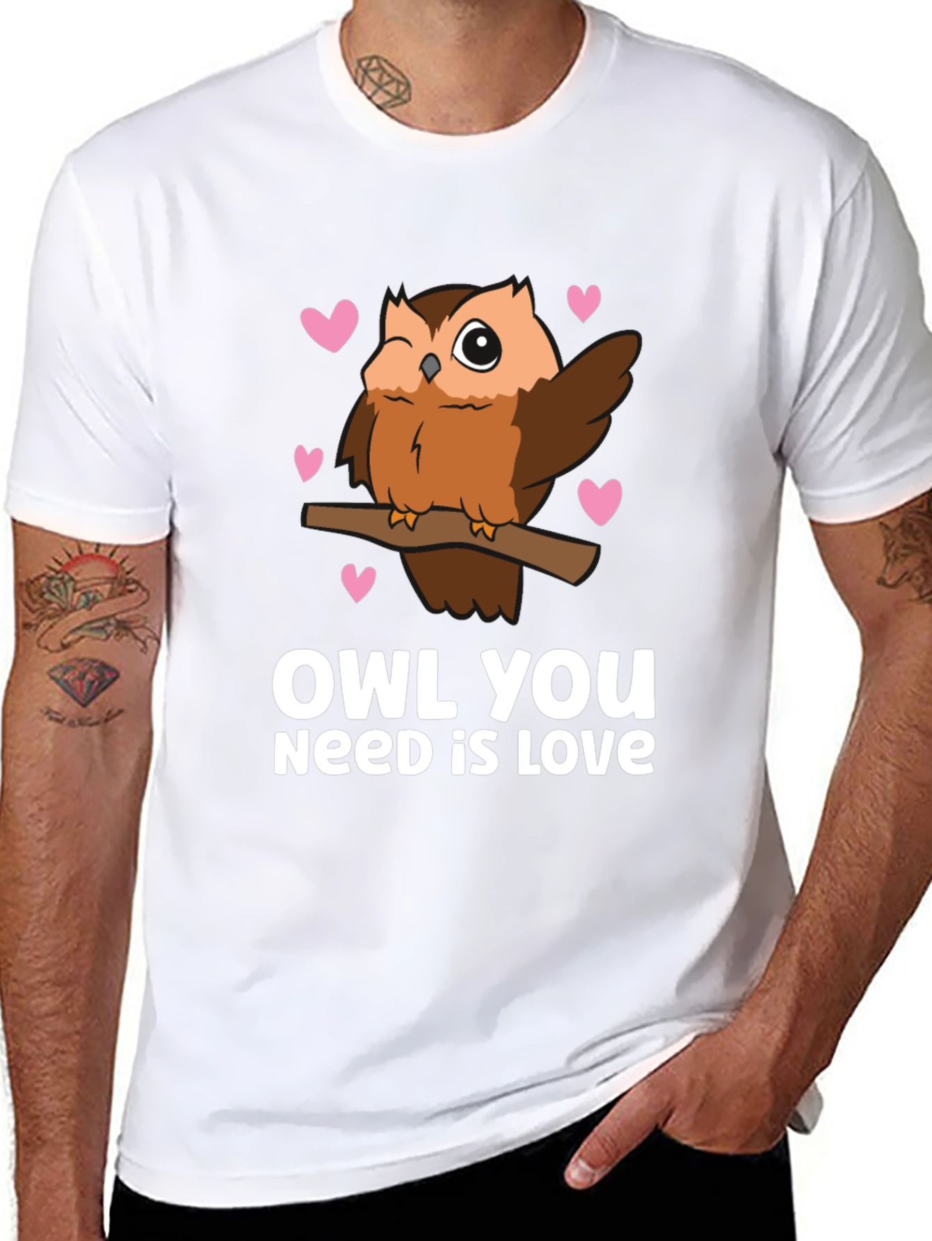 Owl You Need is Love - Cute Graphic Tee