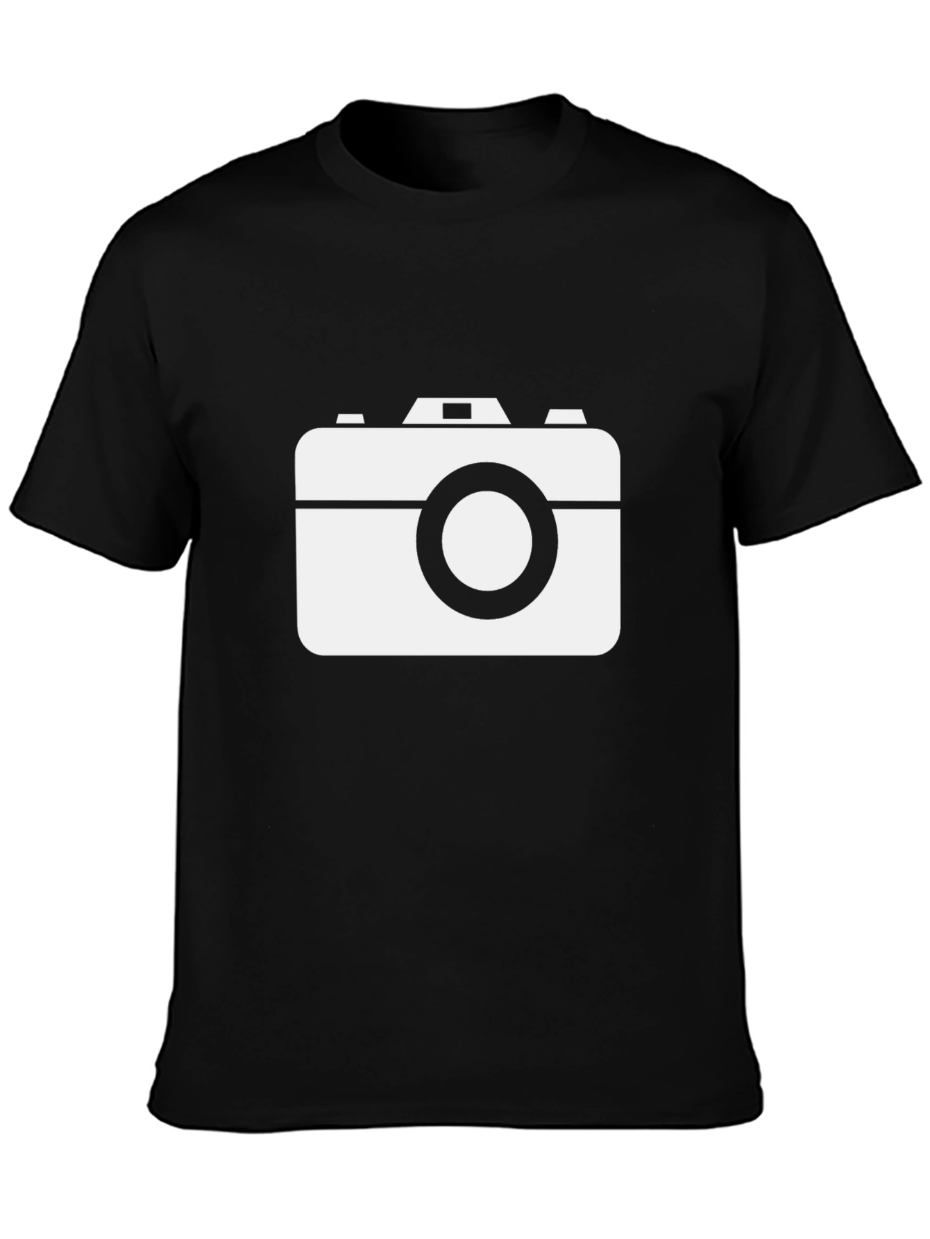 Retro Camera Graphic T-Shirt - Classic Photographer Style