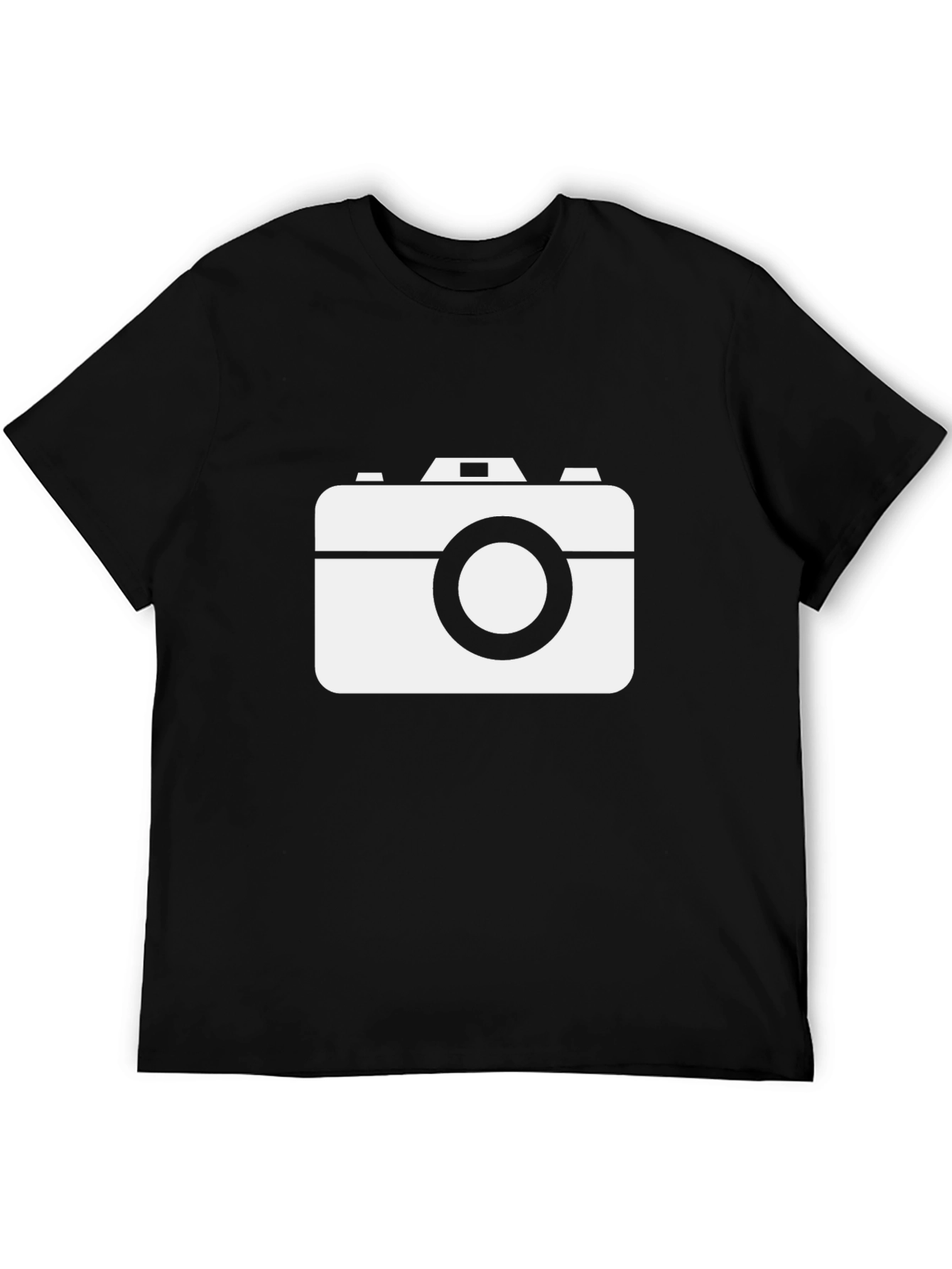 Retro Camera Graphic T-Shirt - Classic Photographer Style