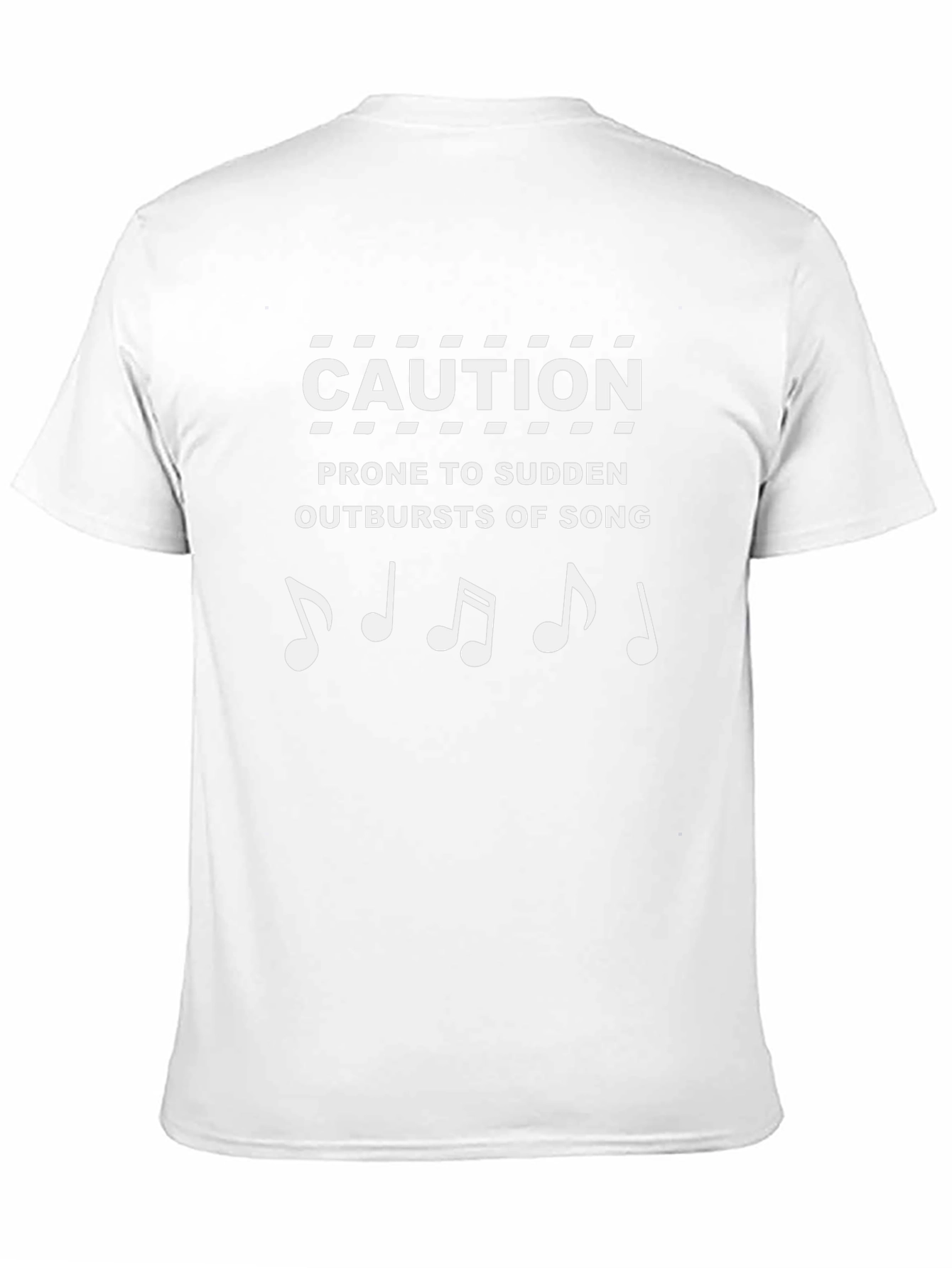 Caution Song Outbursts Graphic Tee