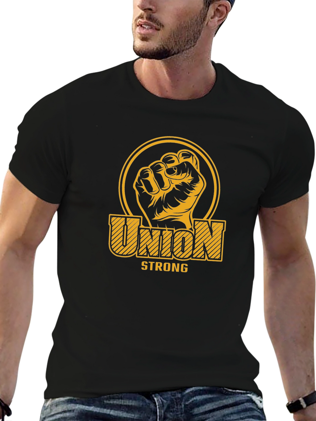 Union Strong Graphic Tee - Support Labor