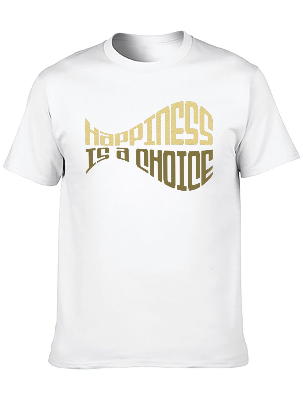 Happiness is a Choice Graphic Tee - Black