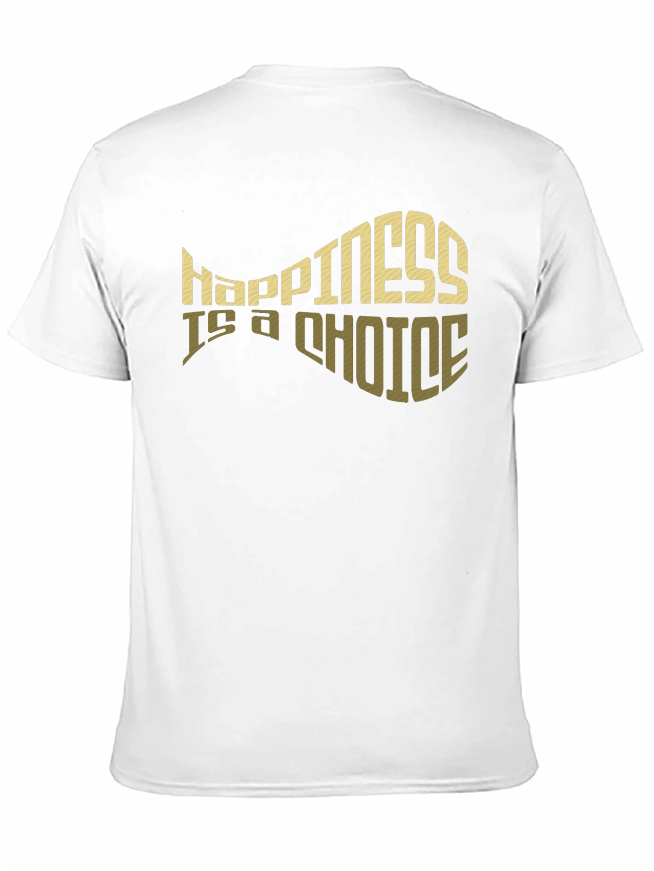 Happiness is a Choice Graphic Tee - Black