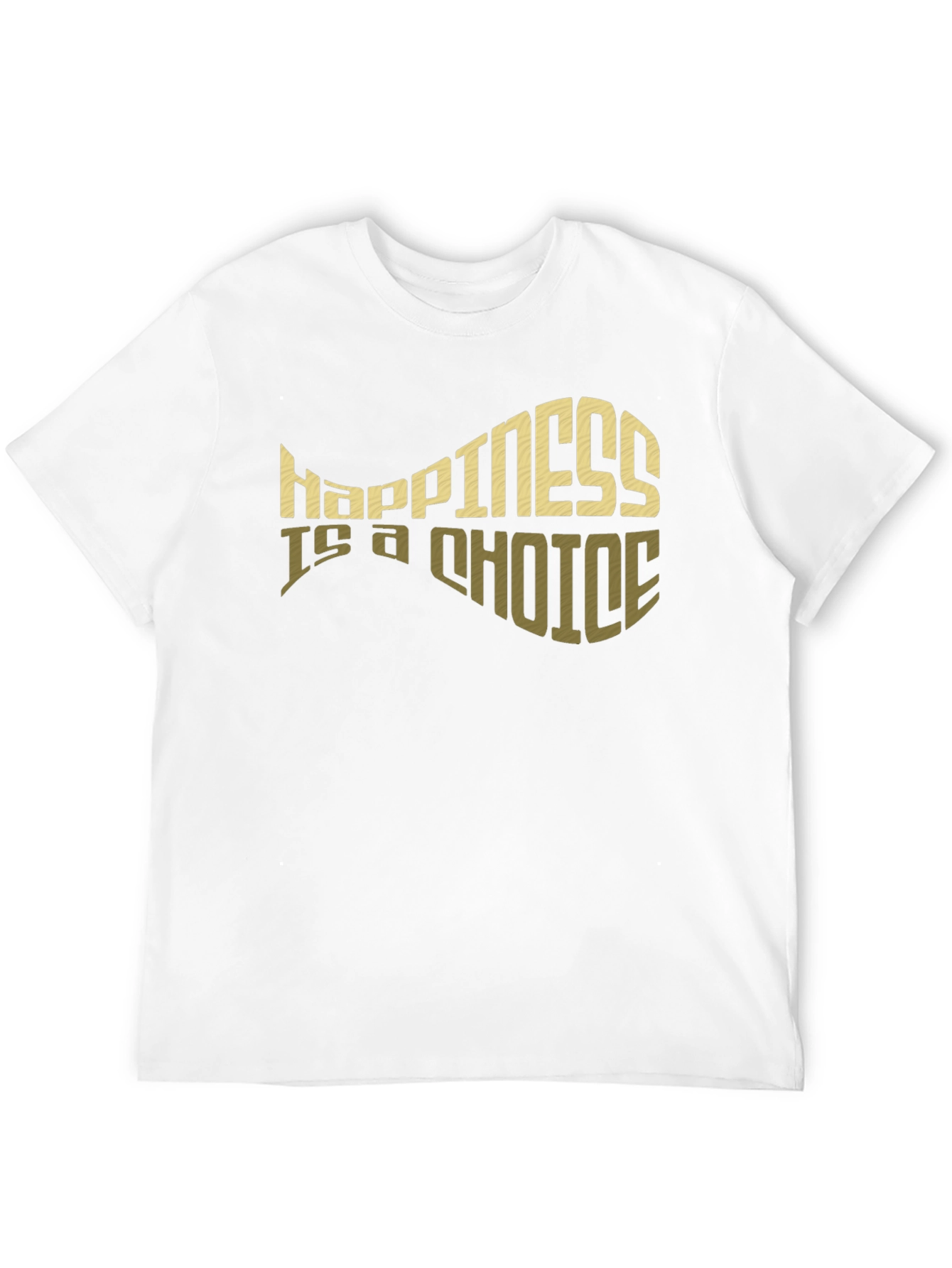Happiness is a Choice Graphic Tee - Black