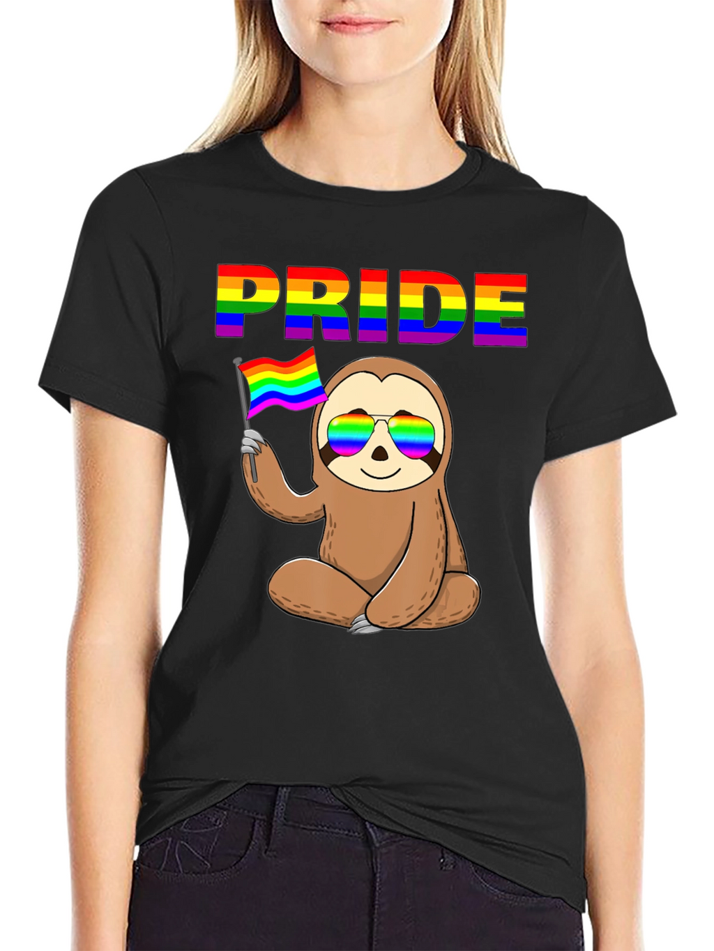 Pride Sloth Graphic Tee