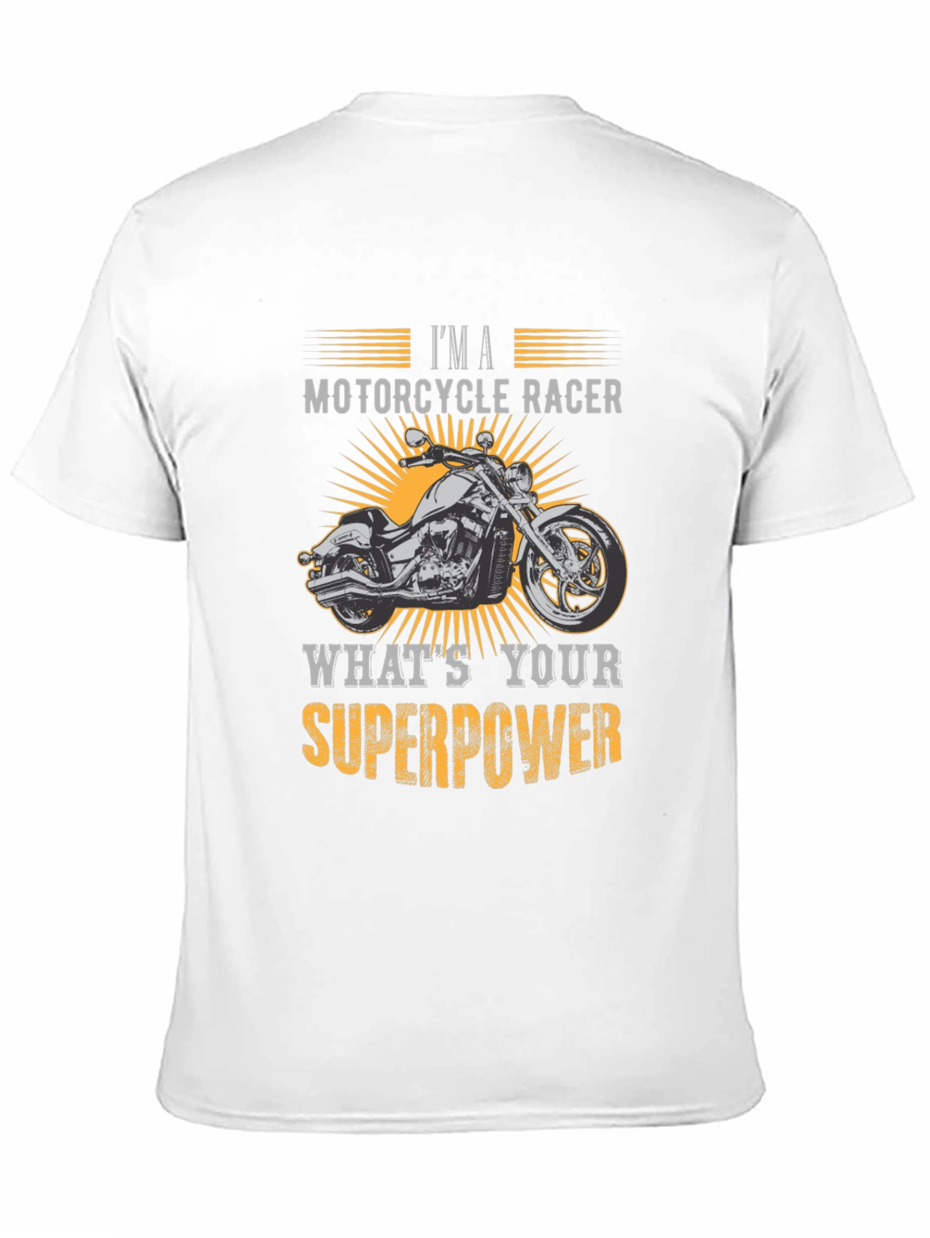 Motorcycle Racer Superpower T-Shirt