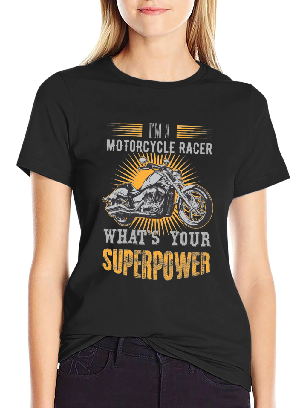 Motorcycle Racer Superpower T-Shirt