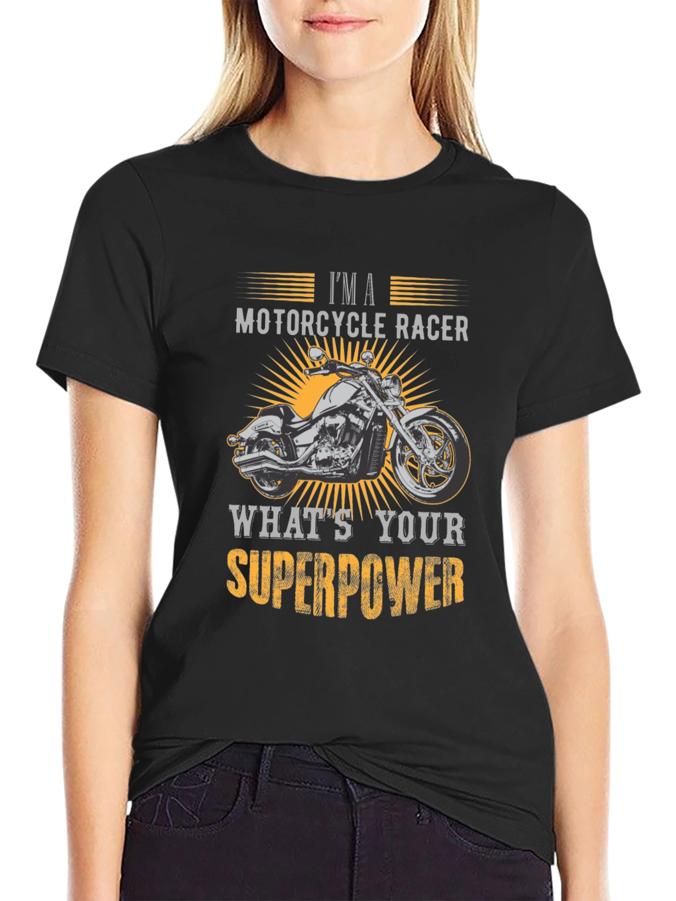 Motorcycle Racer Superpower T-Shirt