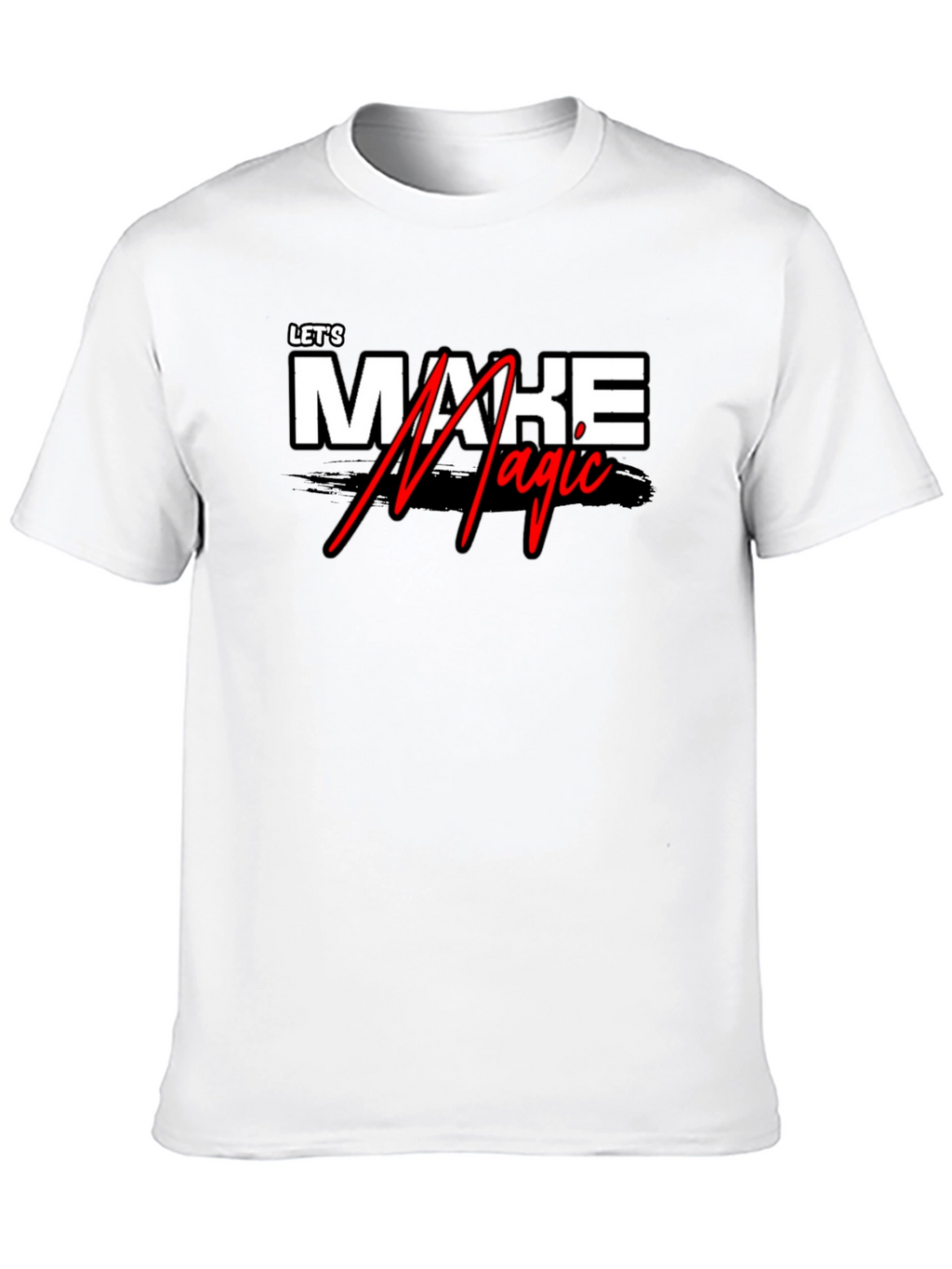 Lets Make Magic Black Graphic Tee