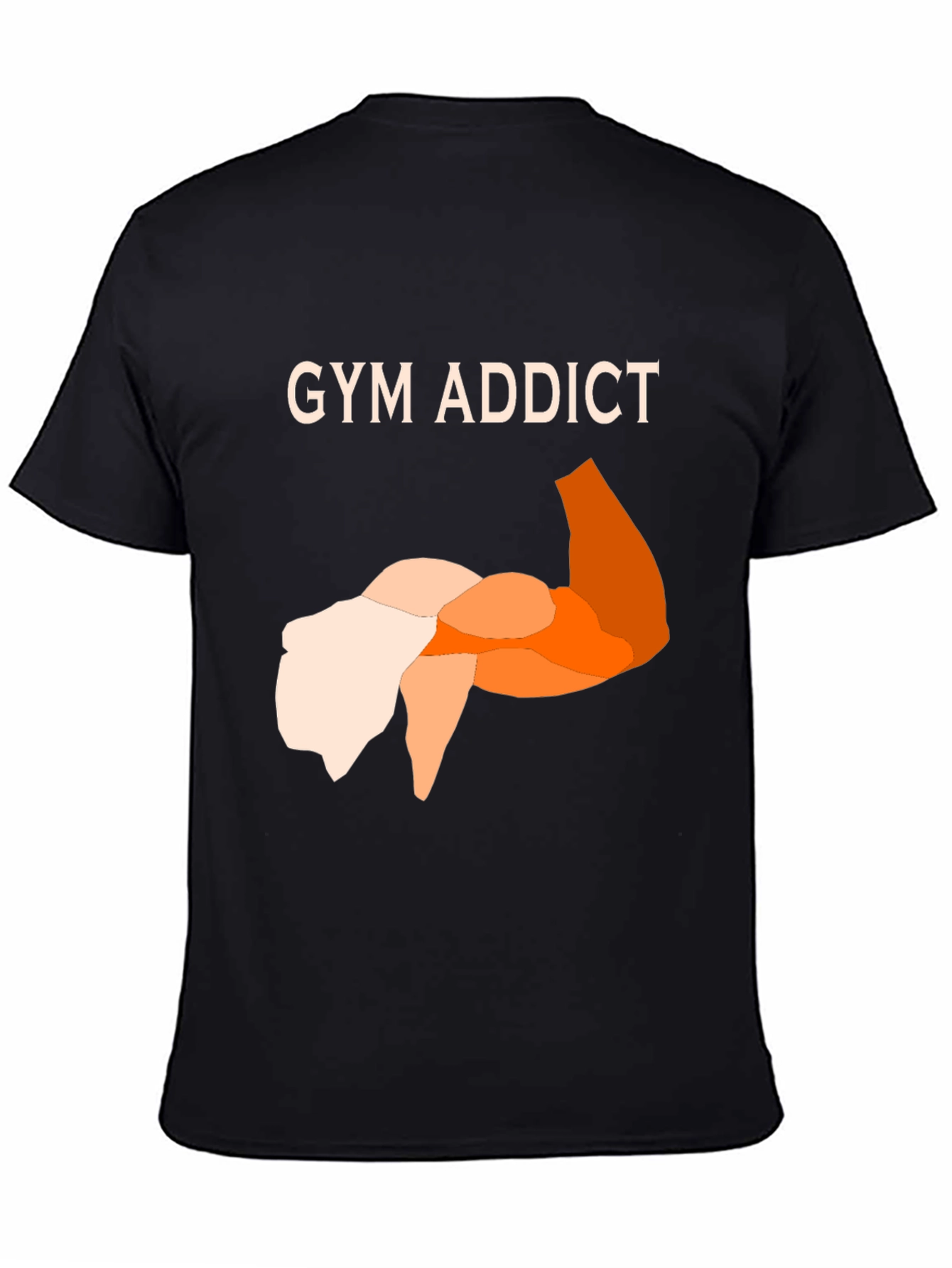 Gym Addict Graphic T-Shirt - Fitness Apparel