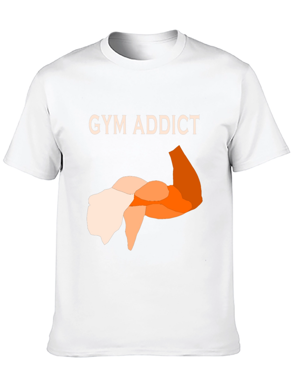 Gym Addict Graphic T-Shirt - Fitness Apparel