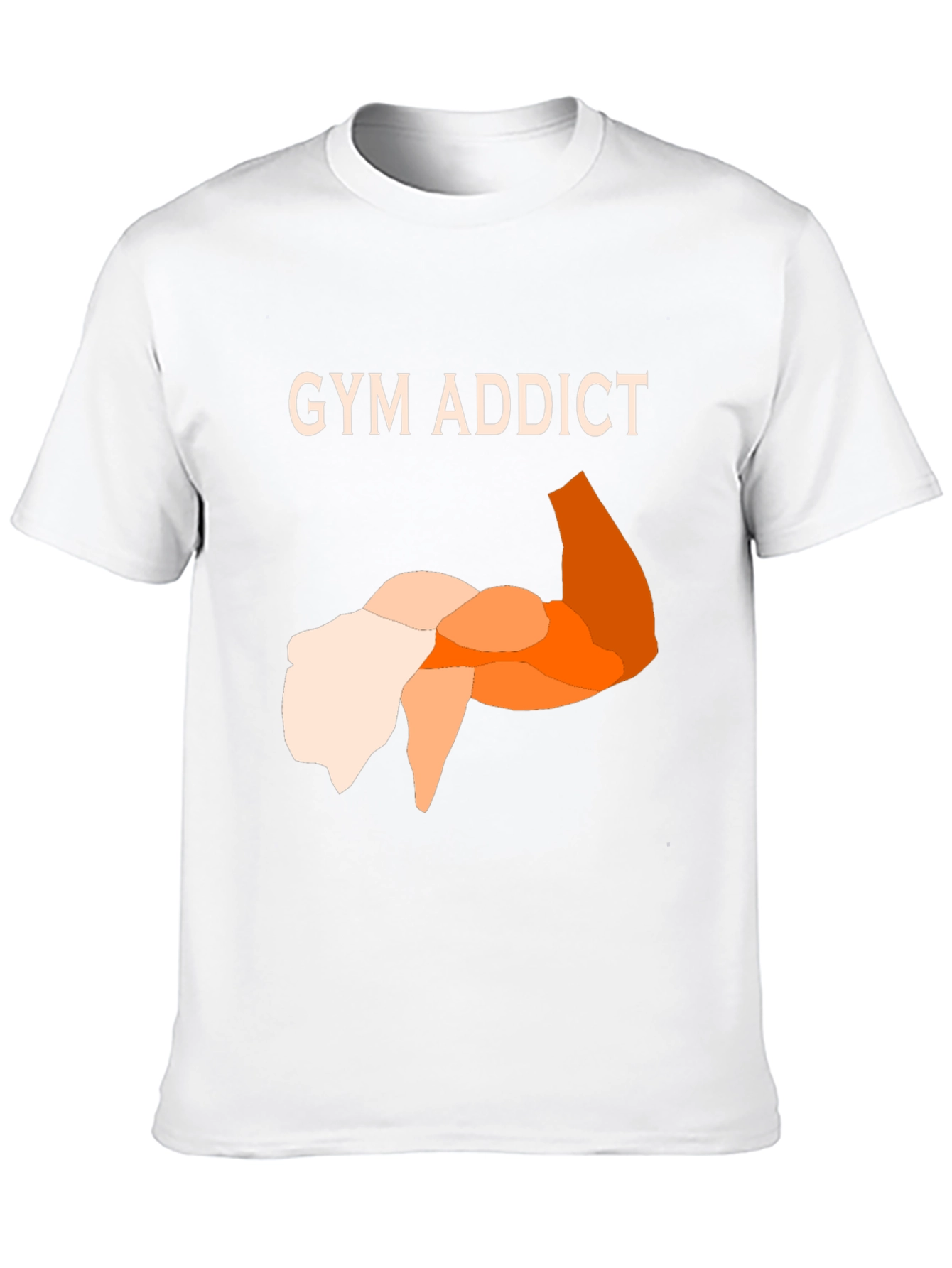 Gym Addict Graphic T-Shirt - Fitness Apparel